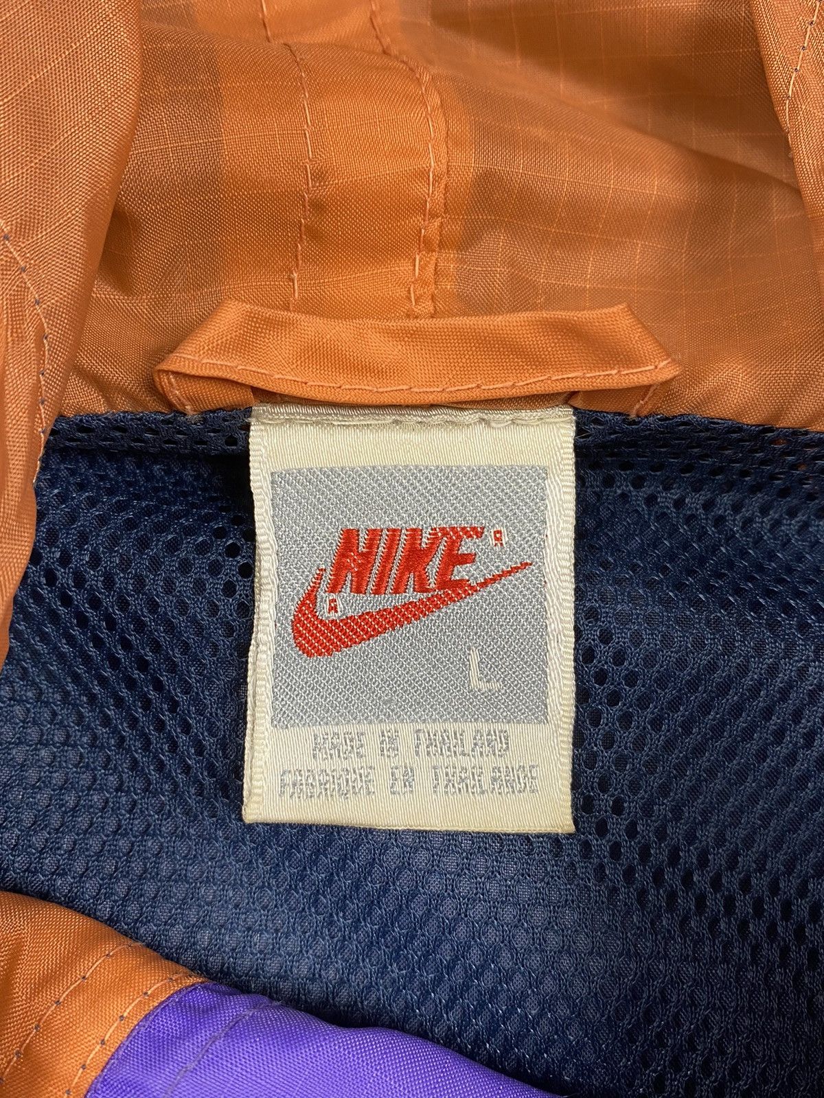 Nike Vintage 80s Nike Nylon Jacket 1/2 Zip Anorak Jacket Men’s Size US L / EU 52-54 / 3 - 14 Thumbnail