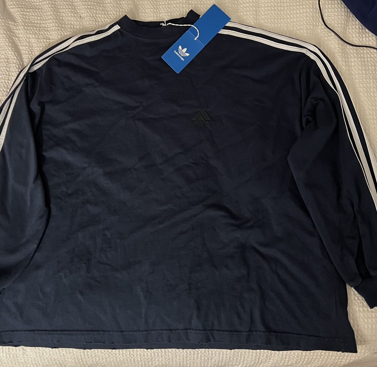 Oversized Striped Logo-Print Cotton-Jersey T-Shirt