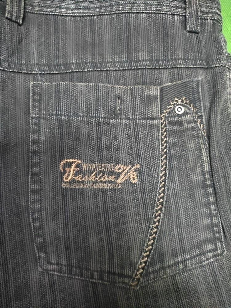 Japanese Brand × Vintage WIYATEXTILE FASHION JAPANESE BRAND BAGGY DENIM Size US 38 / EU 54 - 6 Thumbnail