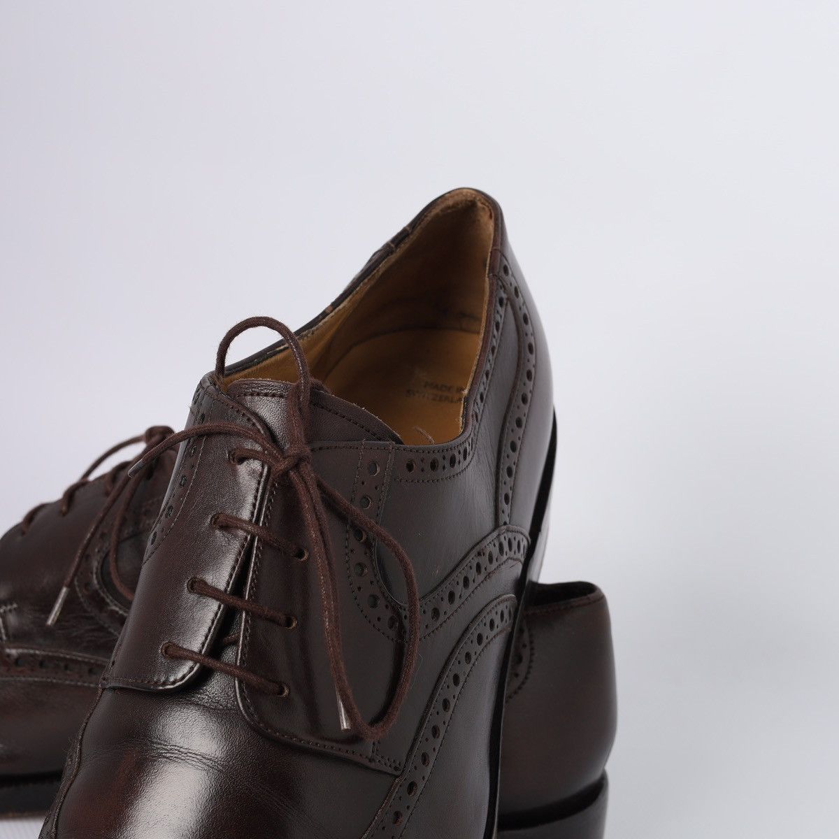 Bally Bally Leather Brogues Shoes Switzerland Size US 9.5 / EU 42-43 - 13 Thumbnail