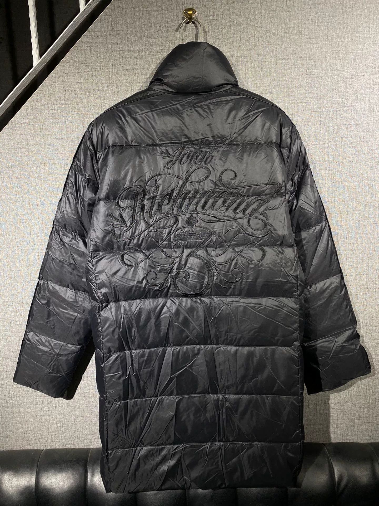 John Richmond Richmond Men's Long Down Jacket Size US M / EU 48-50 / 2 - 2 Thumbnail