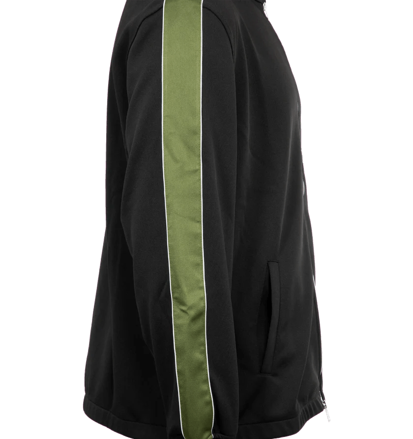Lanvin o1h1sh11224 Zipped Contrast Jacket in Black Size US XL / EU 56 / 4 - 6 Thumbnail
