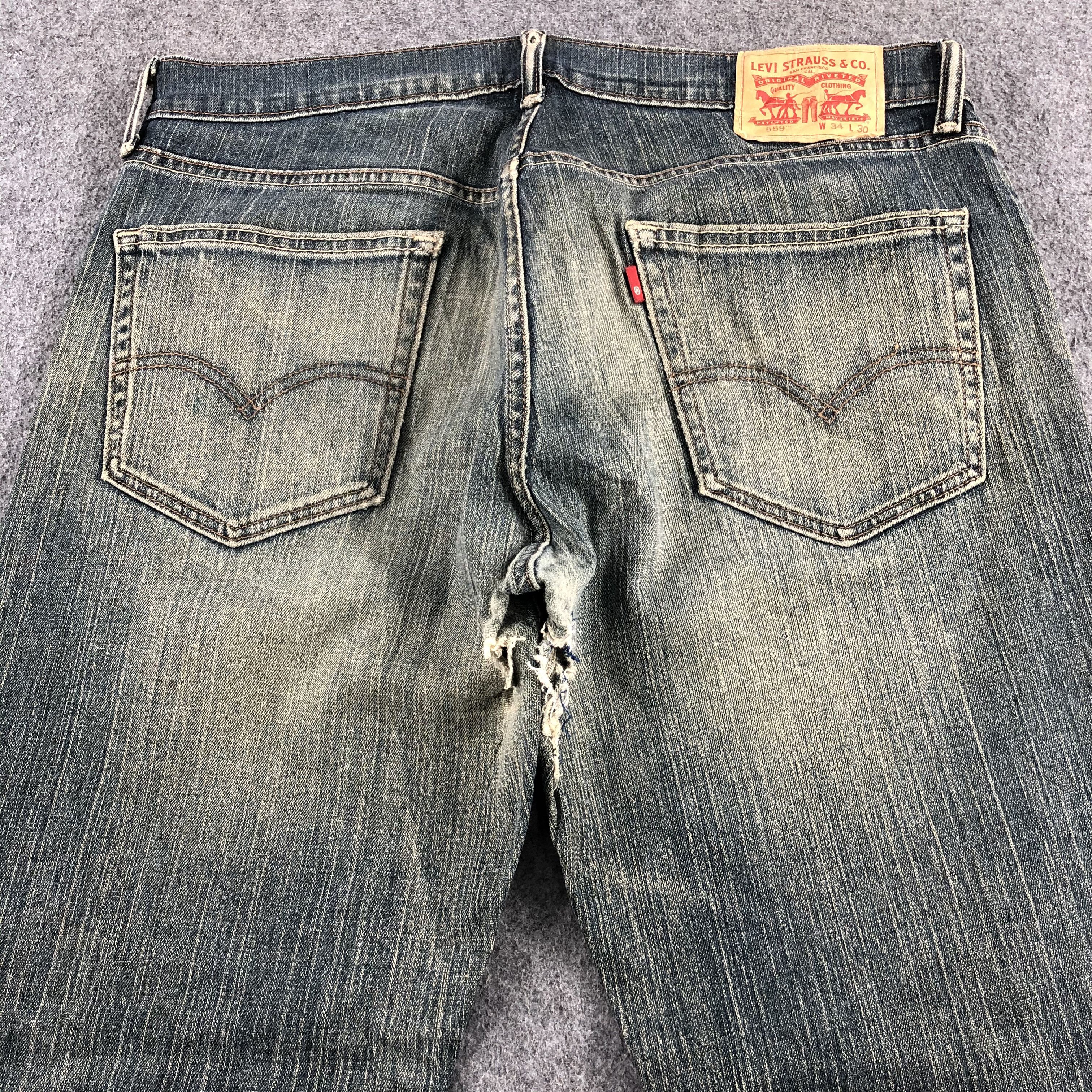 Levi's Vintage Levis 559 Earth Tone Jeans-J1700 Size US 36 / EU 52 - 4 Thumbnail