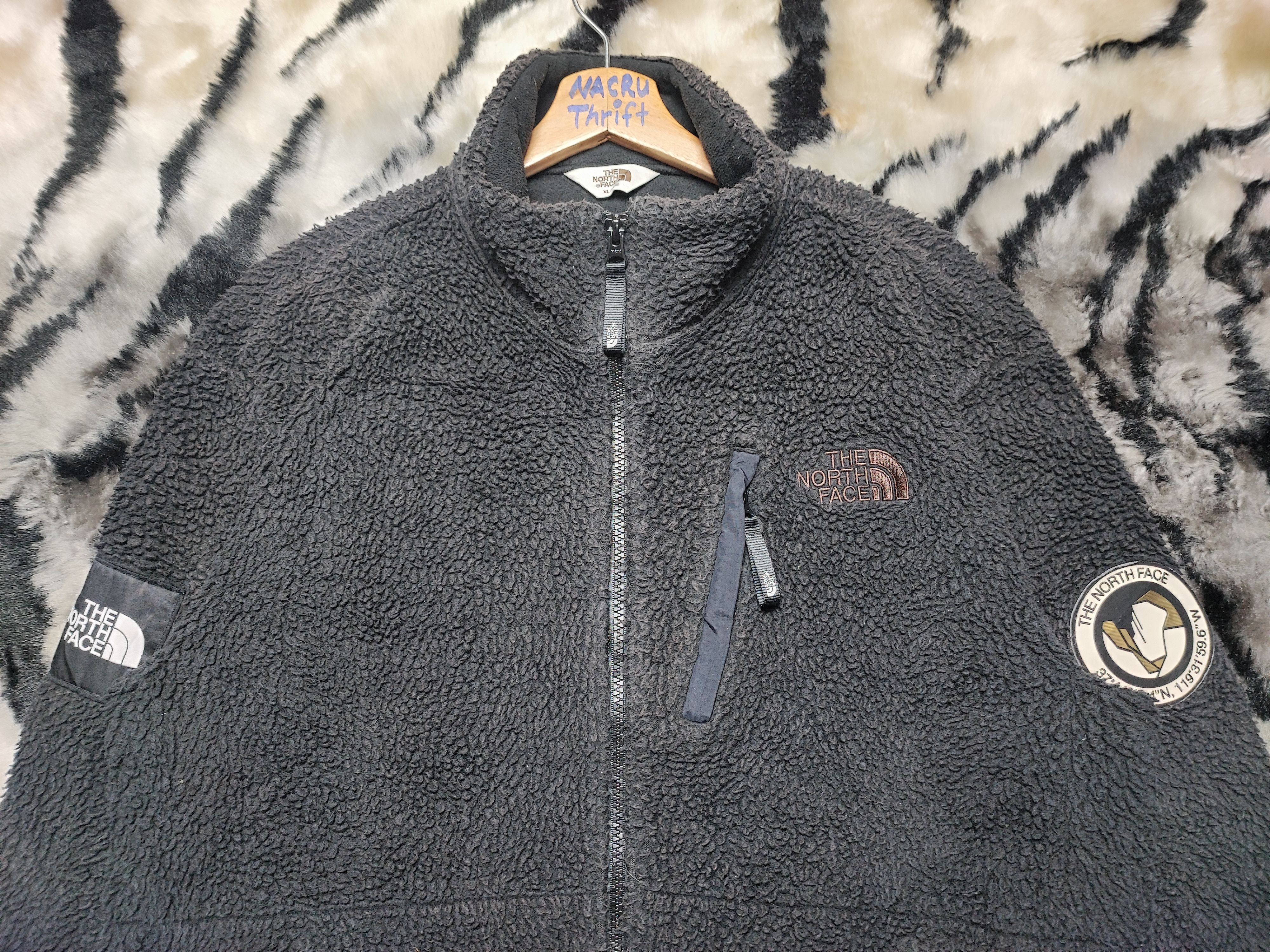The North Face Vintage North Face Fleece Zipper Jacket Size US XL / EU 56 / 4 - 9 Thumbnail