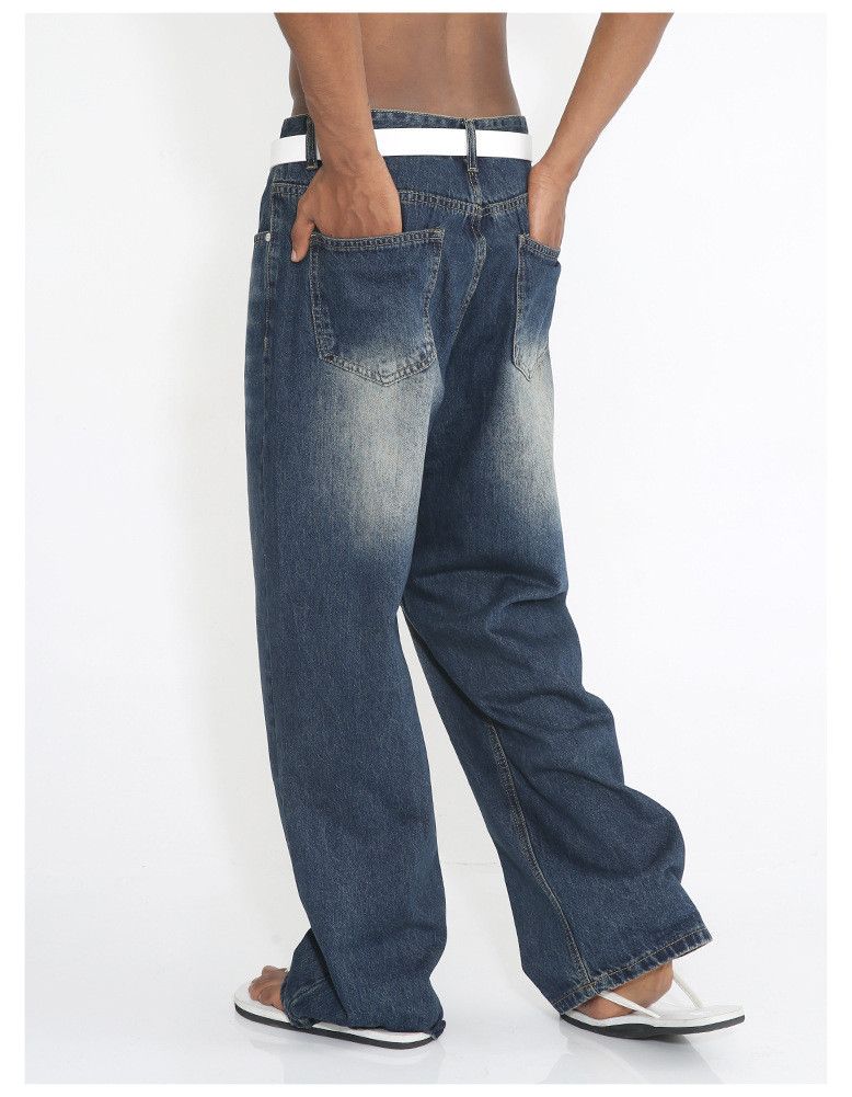 faded y2k hiphop baggy jeans