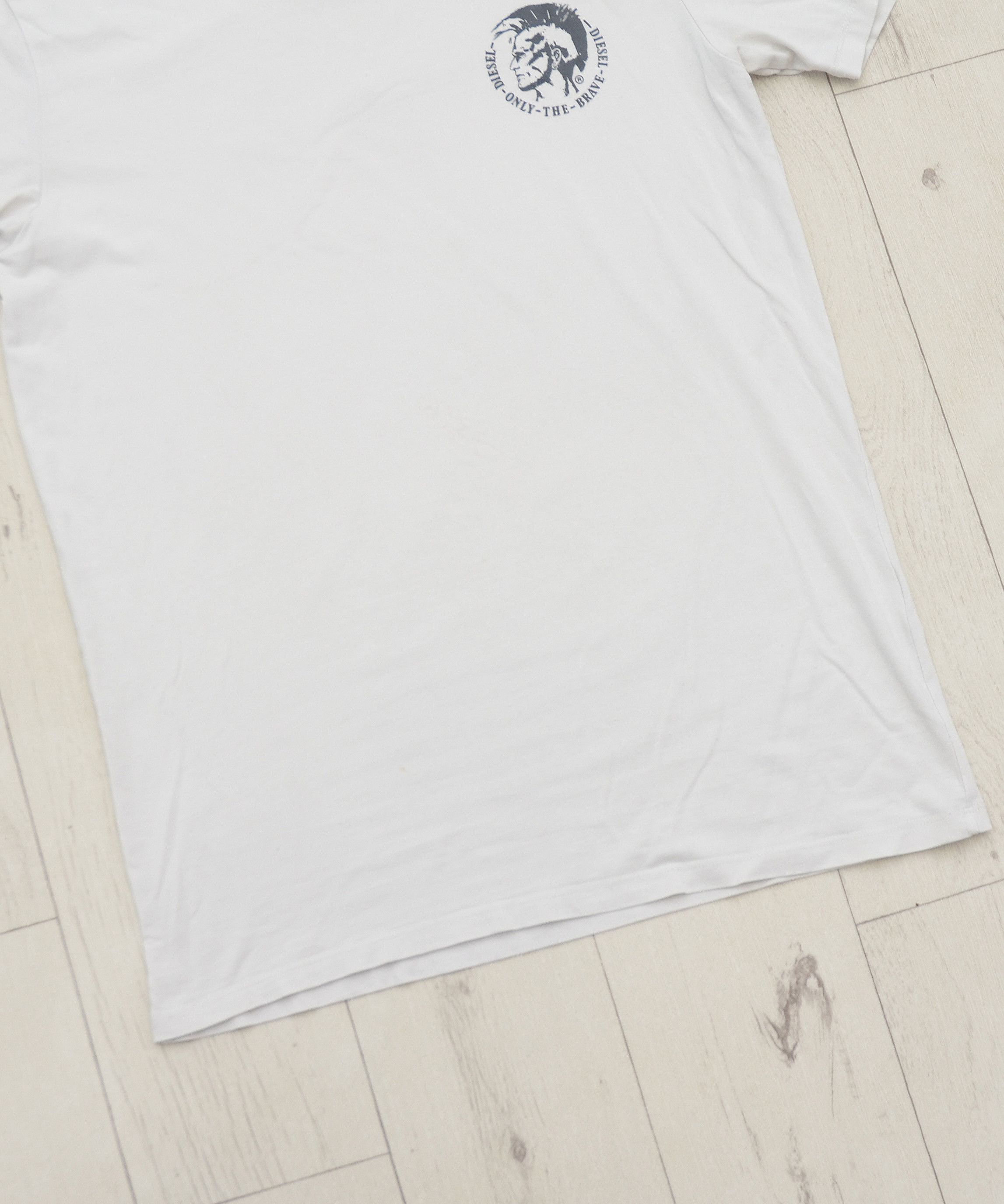 Diesel Y2K Diesel Logo T-shirt White sz L Punk Avant Garde Size US L / EU 52-54 / 3 - 5 Thumbnail