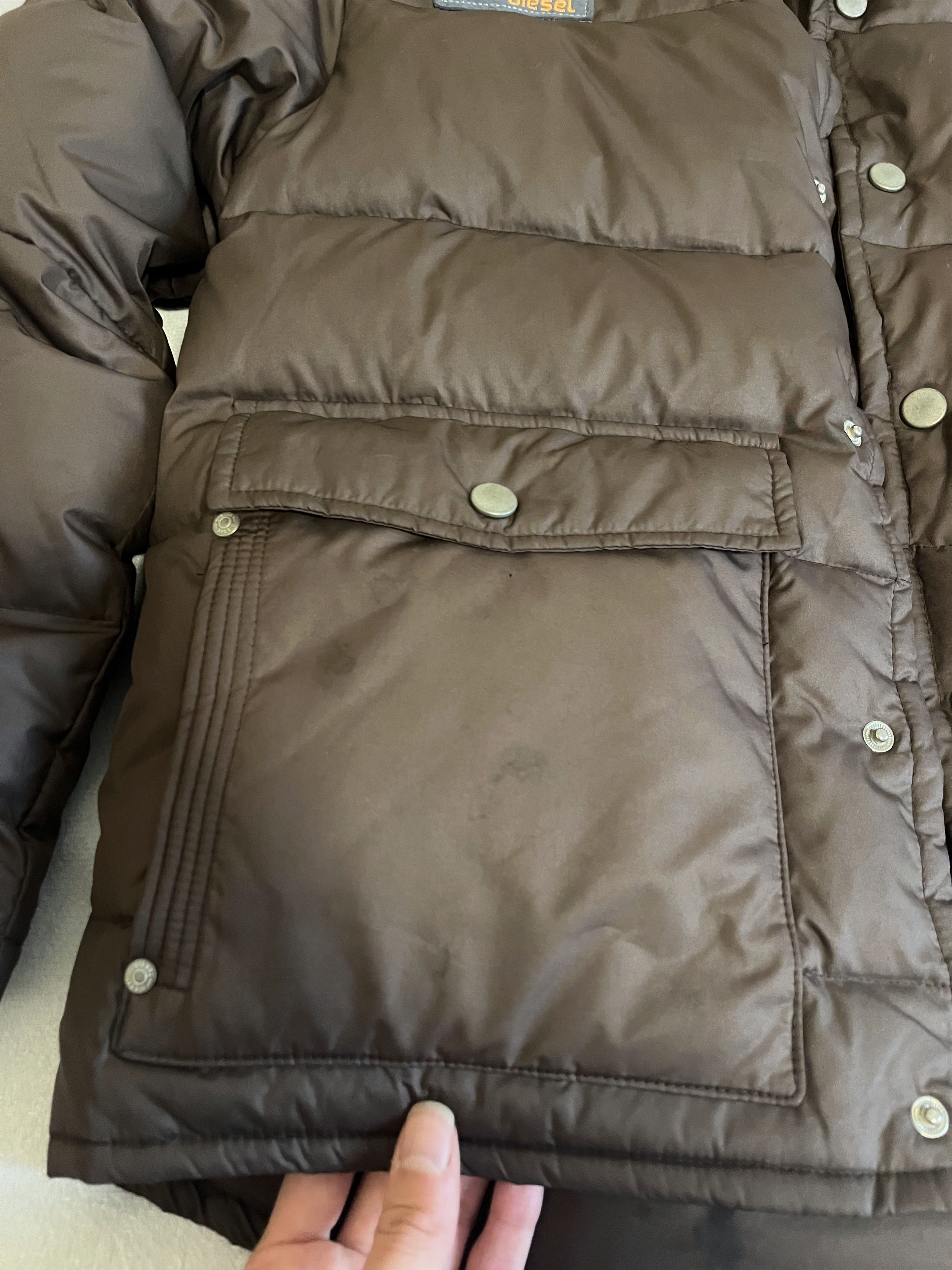 Diesel Vintage Diesel Varsity Puffer w/ Embroidered Rocket + Hawk Size S / US 4 / IT 40 - 7 Thumbnail