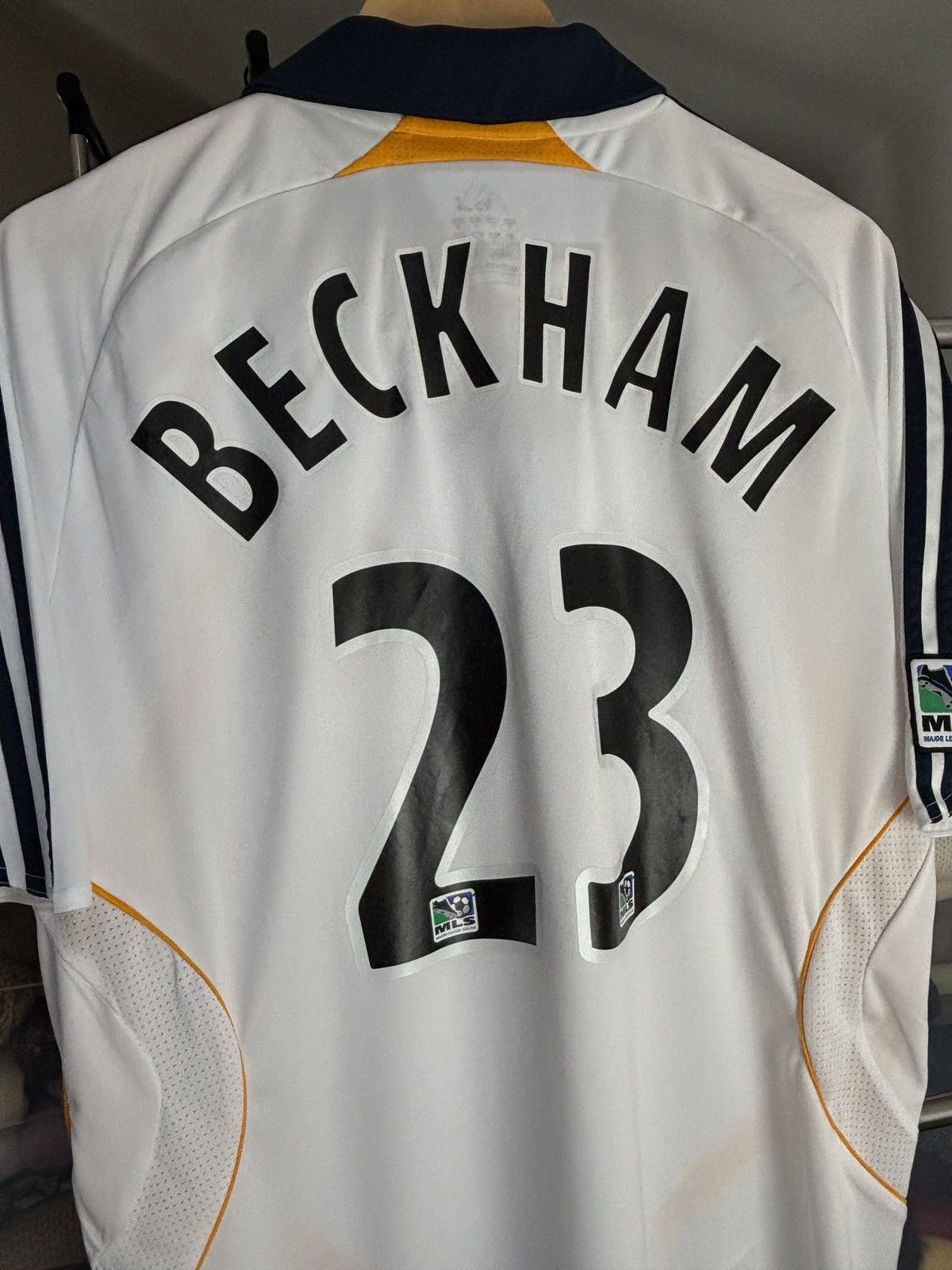 Adidas Adidas #23 David Beckham LA Galaxy MLS Soccer Jersey Kit Size US M / EU 48-50 / 2 - 3 Thumbnail