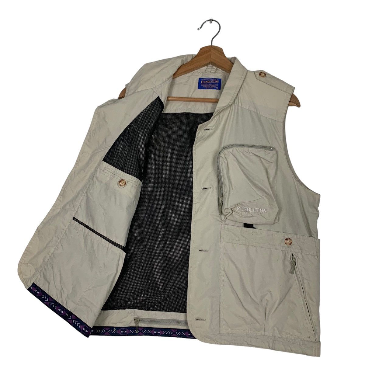 Pendleton PENDLETON Woolen Mills Utility Tactical Vest #0059-C4 Size US S / EU 44-46 / 1 - 11 Thumbnail