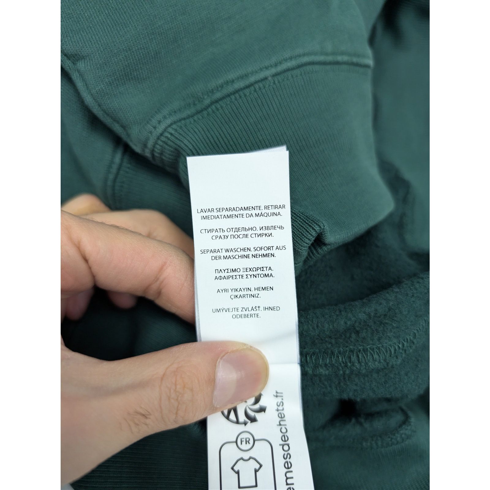 Ralph Lauren o1rshd1 CC20 Zip-up Hoodie in Green Size US M / EU 48-50 / 2 - 20 Thumbnail