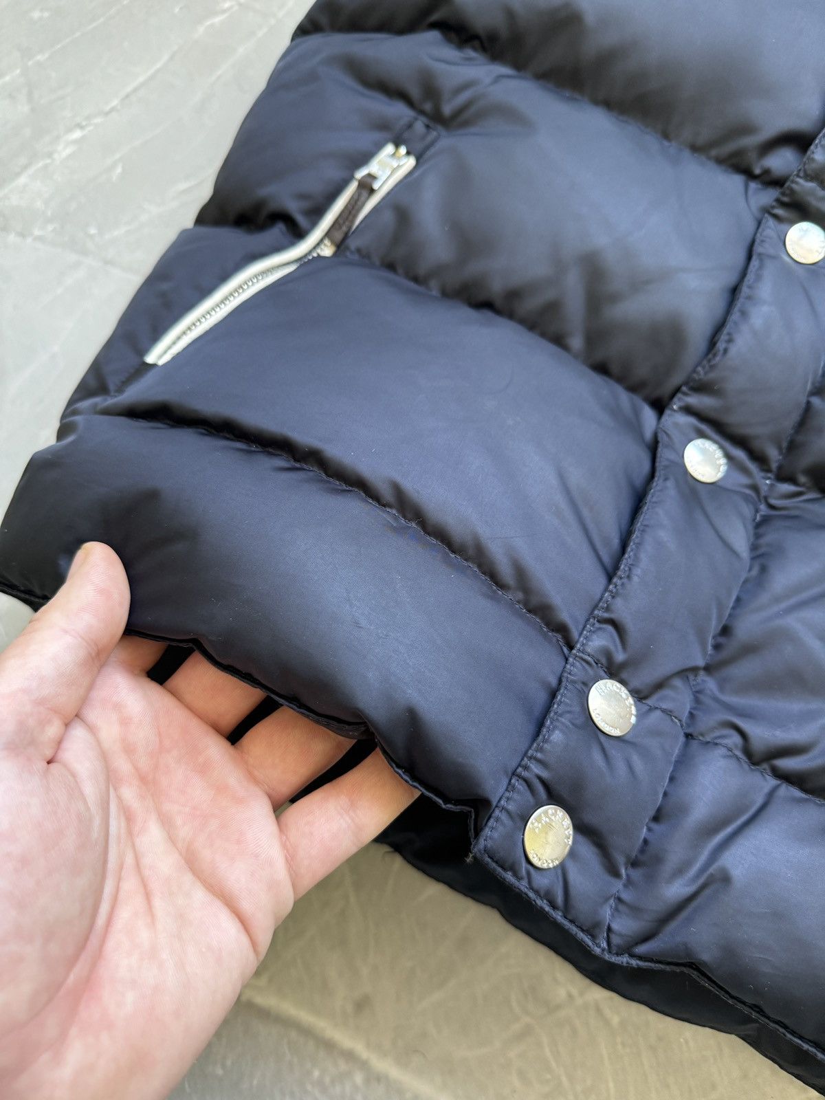 Hackett Hackett London Nylon Down Puffer Vest Navy Inner Hood Size US M / EU 48-50 / 2 - 6 Thumbnail