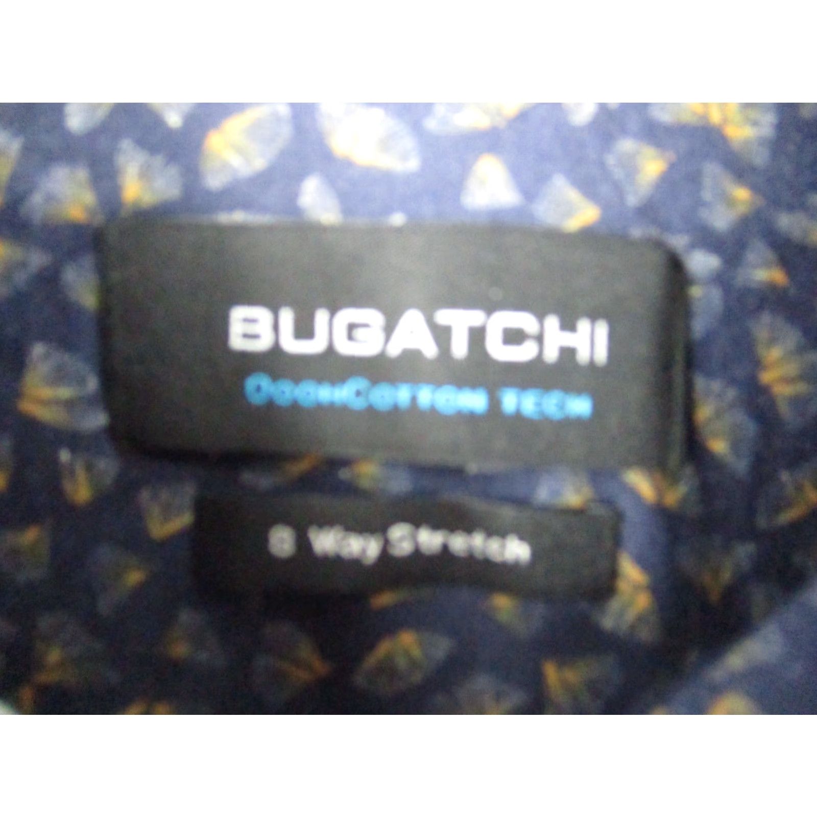 BUGATCHI BUGATCHI Shirt Medium Mens Animal Print Luxury Sport Classic 3 Way Stretch RARE Size US M / EU 48-50 / 2 - 3 Thumbnail