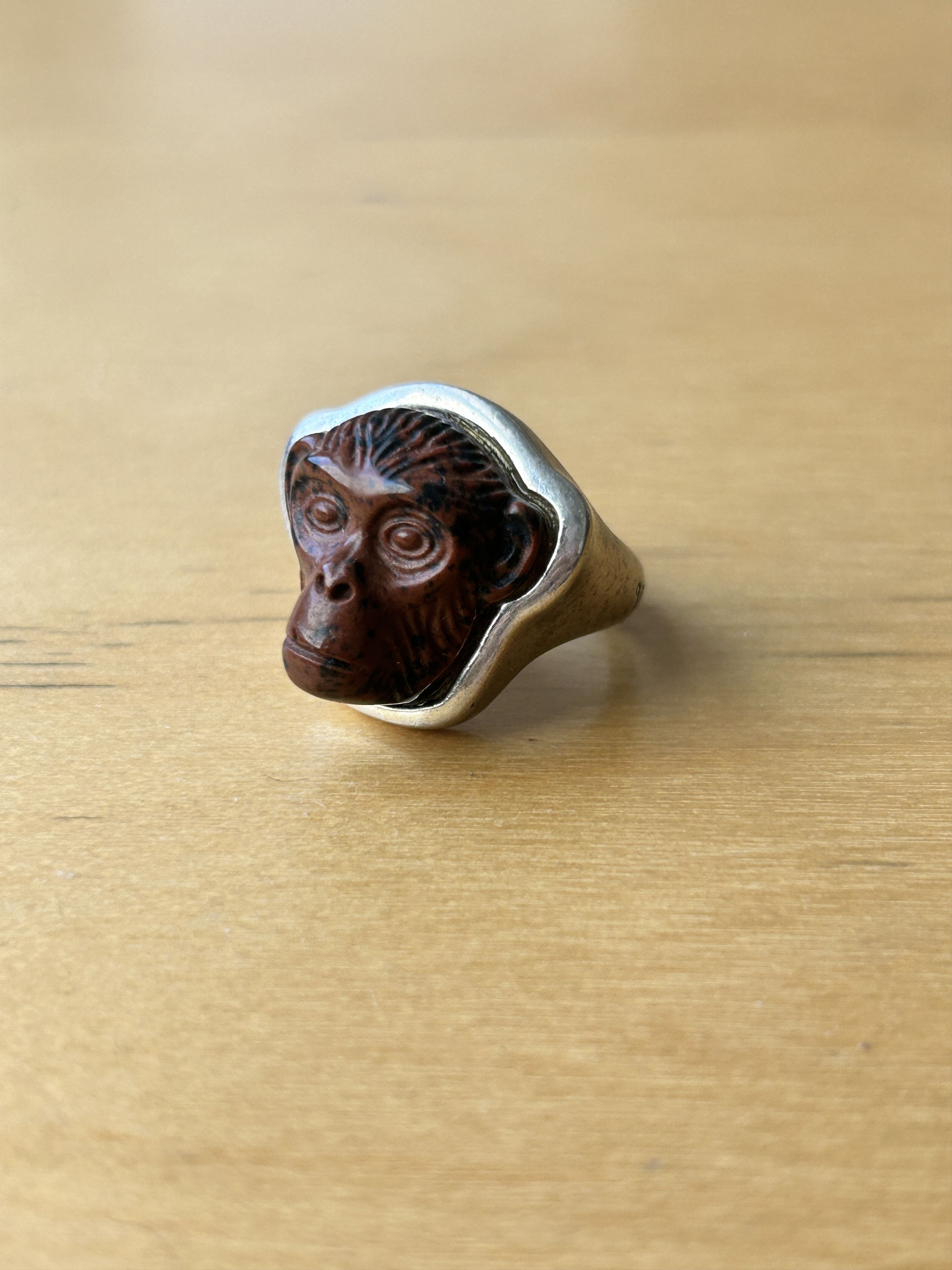 Vivienne Westwood Sterling 925 Silver Cute brown Monkey man Prince ...