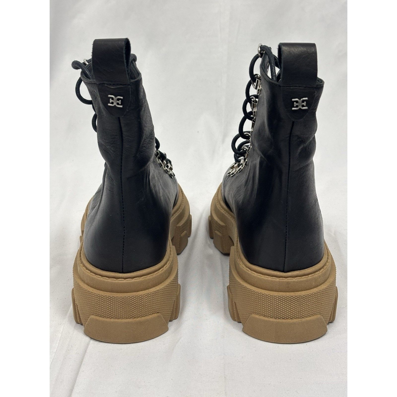 Sam Edelman Sam Edelman Women’s 5 Danika Black Leather Combat Boots Size US 5 / IT 35 - 5 Thumbnail