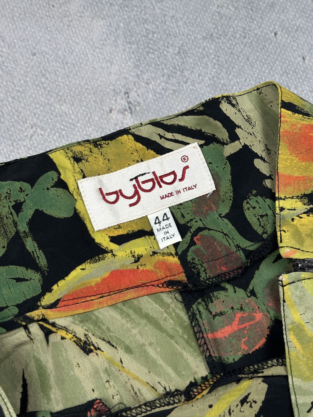 Byblos Byblos Italian Tropical Floral Wide Leg Culottes Archive 90s Size 30" / US 8 / IT 44 - 6 Thumbnail