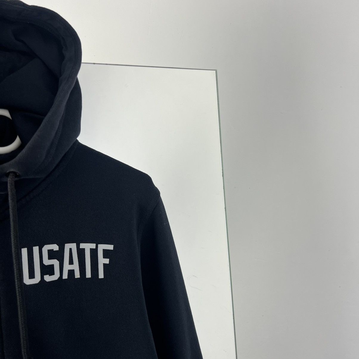 Nike Vintage Nike USATF Big Logo Zip Up Hoodie Size US S / EU 44-46 / 1 - 7 Thumbnail