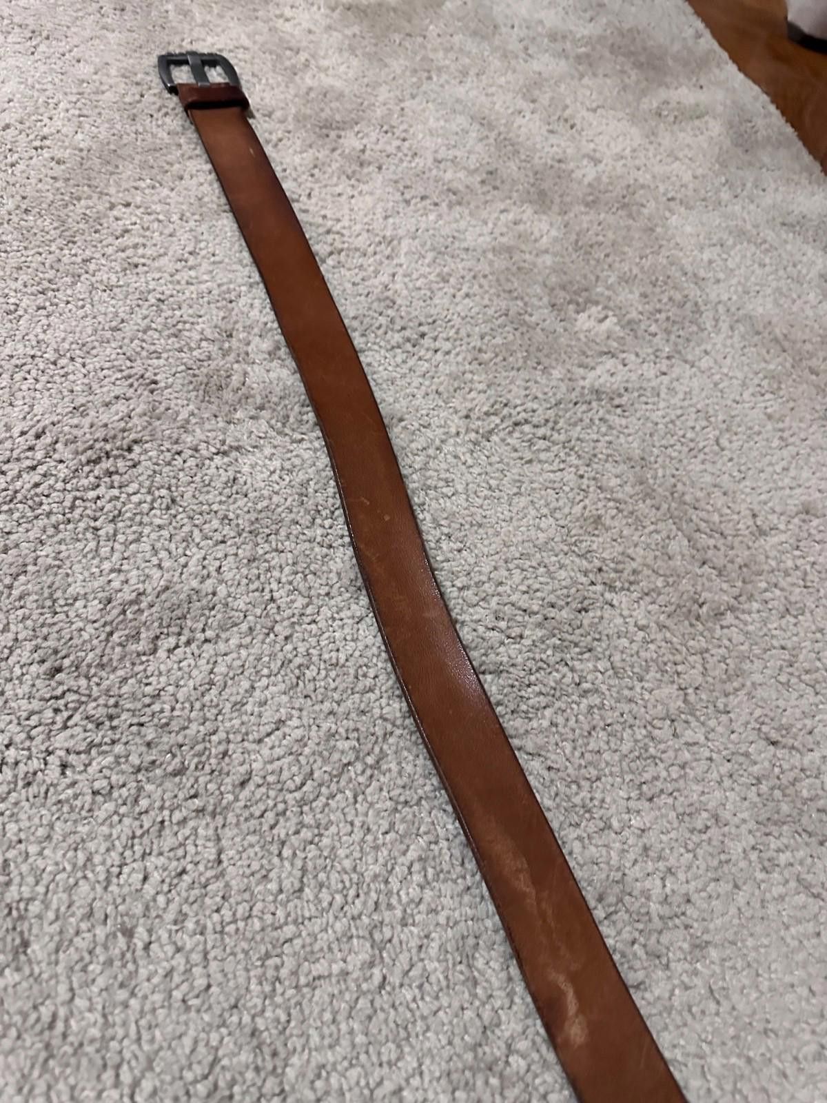 Diesel Diesel Leather Belt Brown Sz 105cm Size ONE SIZE - 4 Thumbnail