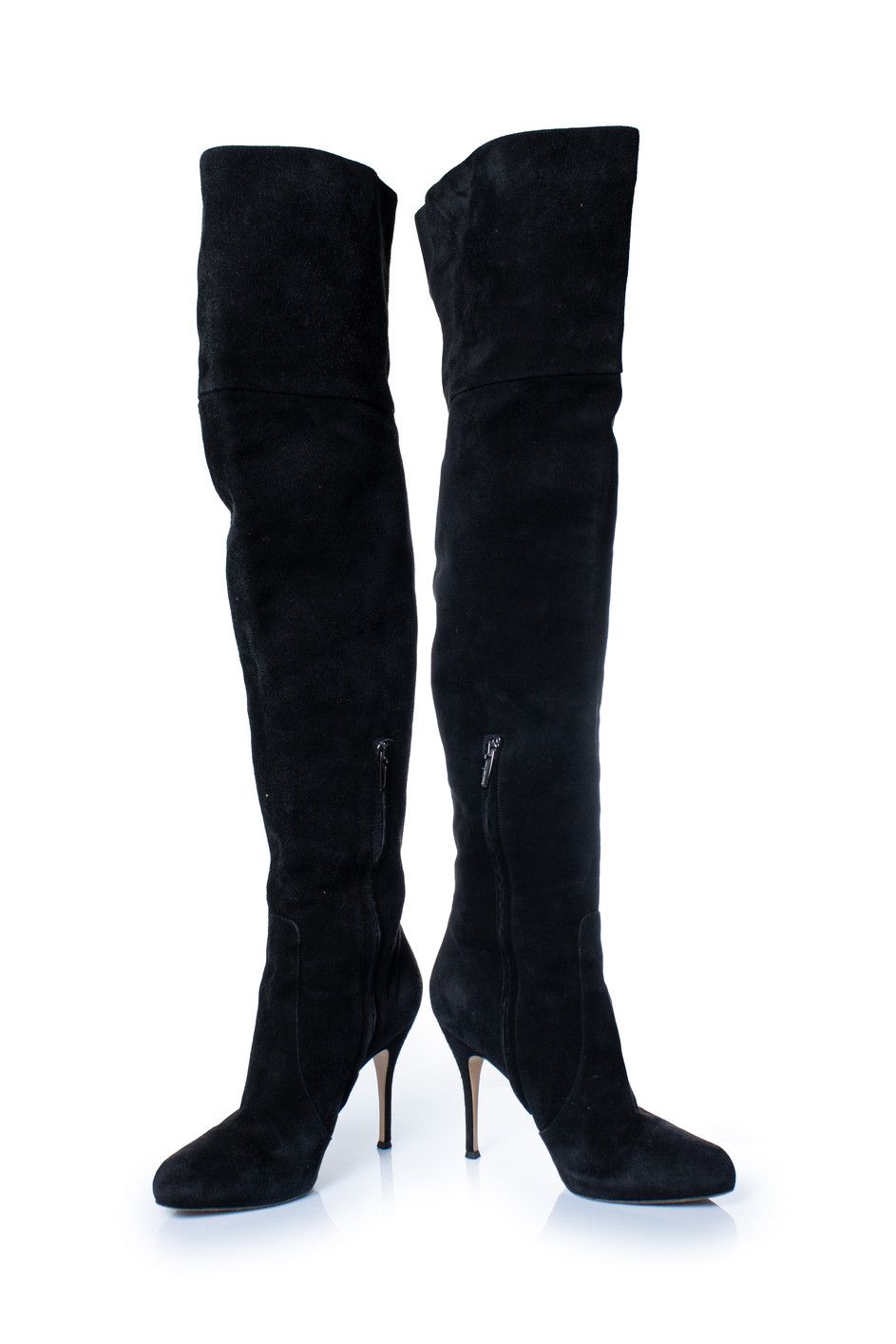 Gianvito Rossi Gianvito Rossi, black suede over knee boots Size US 10 / IT 40 - 6 Thumbnail