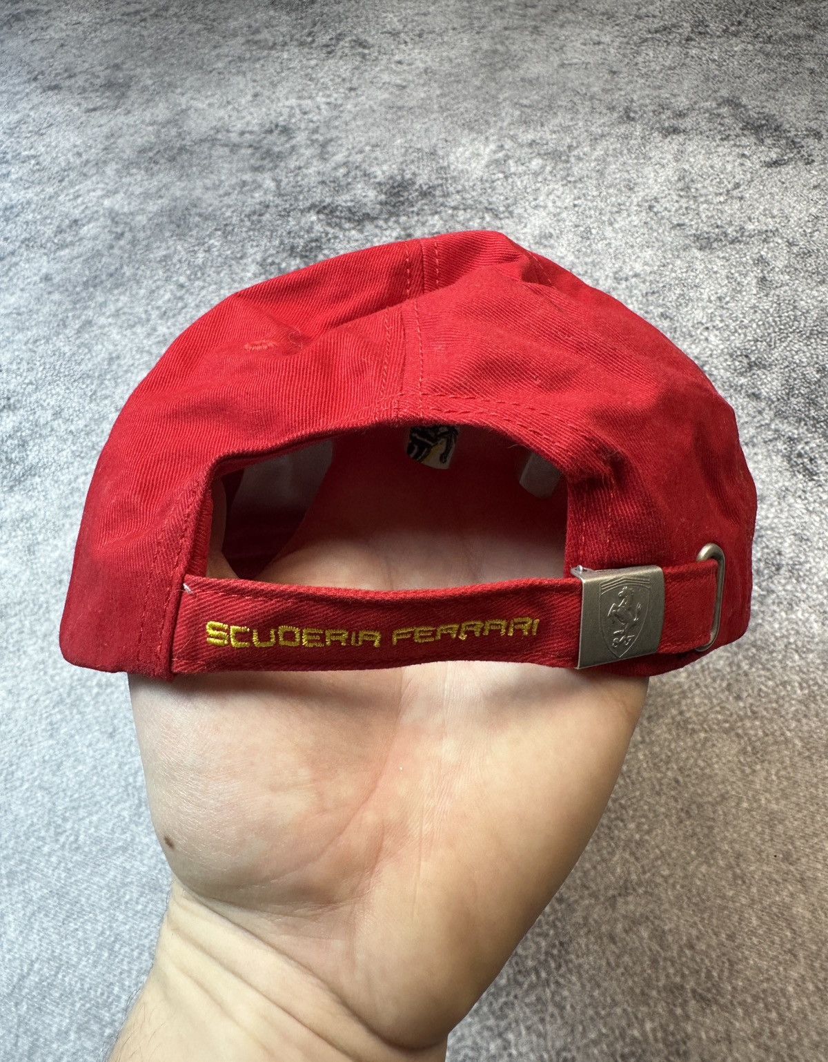 Ferrari × Formula 1 Vintage Ferrari Baseball Cap Hat Red Italian F1 Racing 80s Size ONE SIZE - 3 Thumbnail