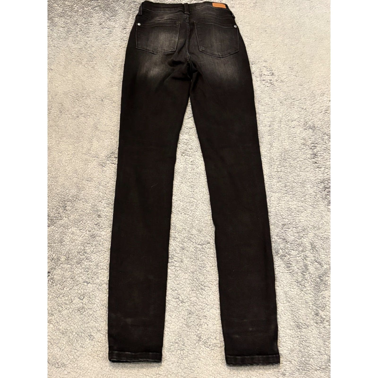 Denime VINTAGE Judy Blue Jeans Skinny Fit Womens 1/25 Stretch Black Denim Pants Casual Size 25" / US 0 / IT 36 - 7 Thumbnail