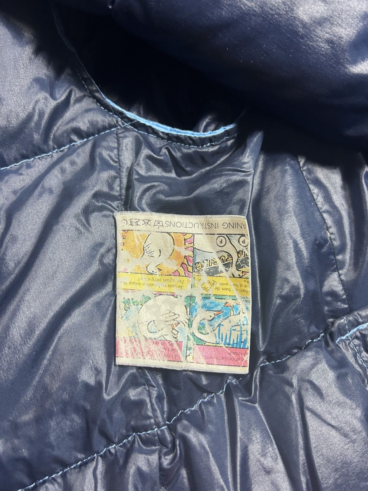 Moncler 90s Moncler vintage baby blue puffer jacket Size US L / EU 52-54 / 3 - 11 Thumbnail