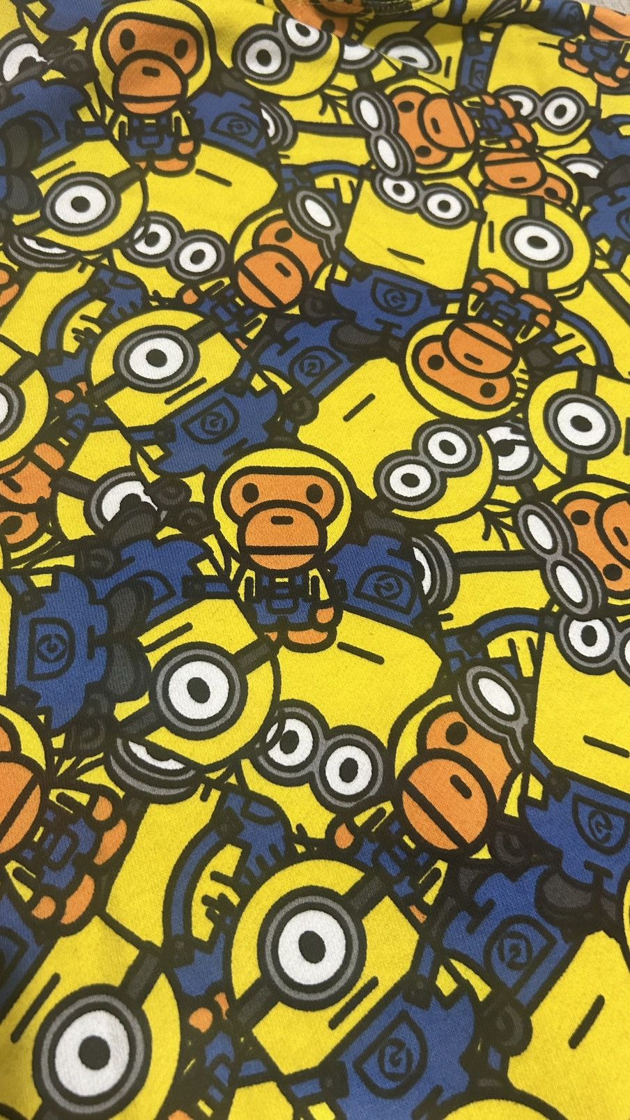Bape Bape x Minion Full Zip Hoodie Size US L / EU 52-54 / 3 - 7 Thumbnail