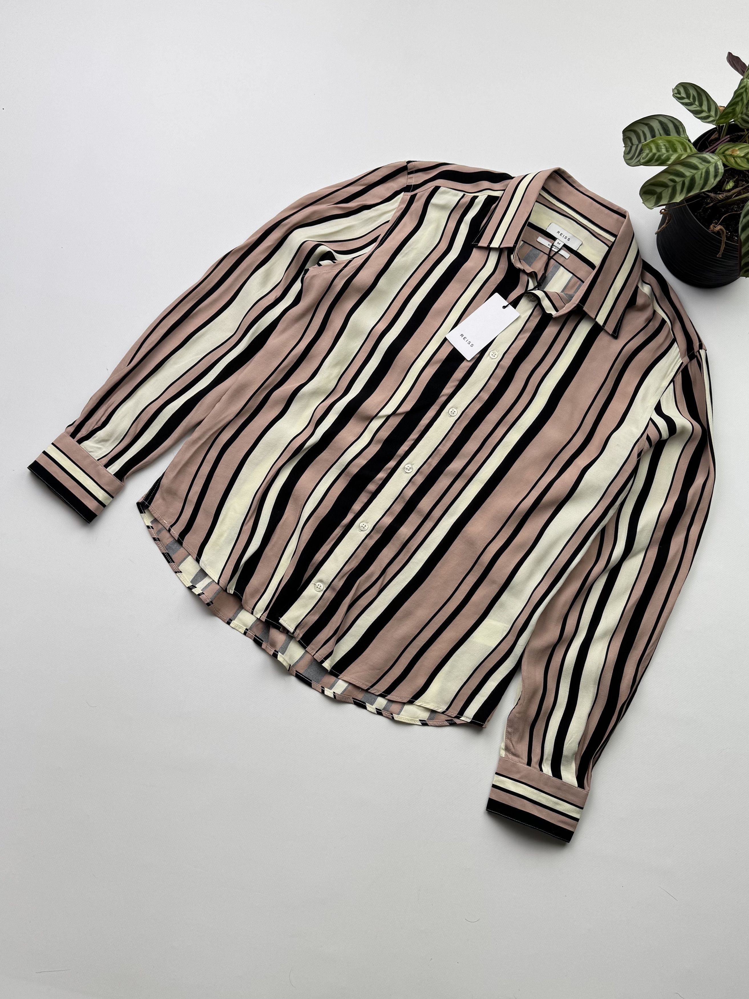 Reiss Reiss Viscose Shirt Long Sleeve (145) Size US M / EU 48-50 / 2 - 1 Thumbnail
