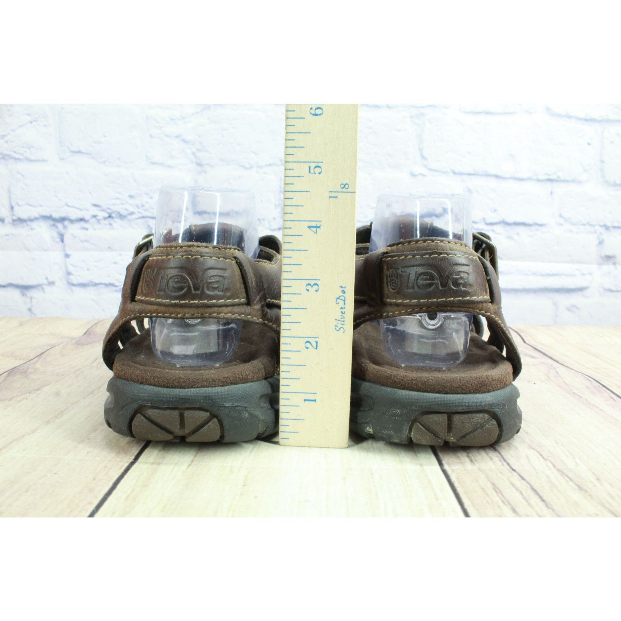 Teva Teva Camden Brown Leather Fisherman Sandals Men's Size 9 Size US 9 / EU 42 - 6 Thumbnail
