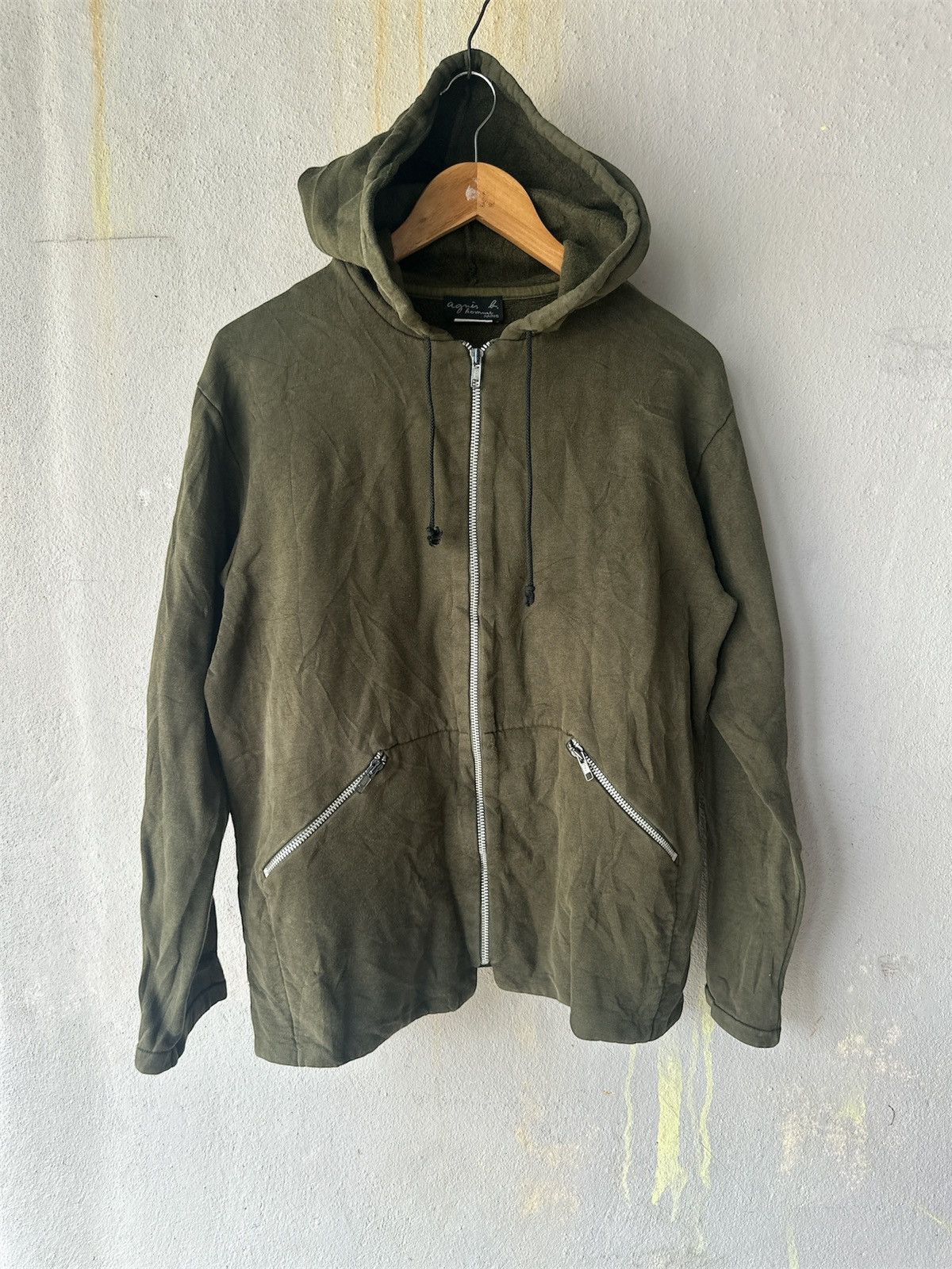 agnes b. Agnes b Vintage hoodie zipper jacket Size US M / EU 48-50 / 2 - 1 Thumbnail