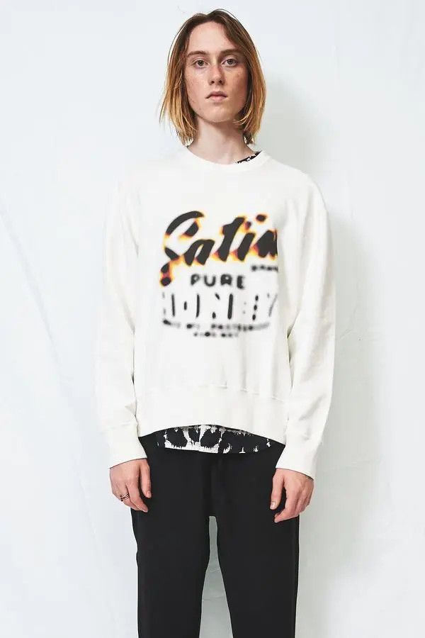 Our Legacy Our Legacy Crewneck Honey Print Size US L / EU 52-54 / 3 - 1 Thumbnail