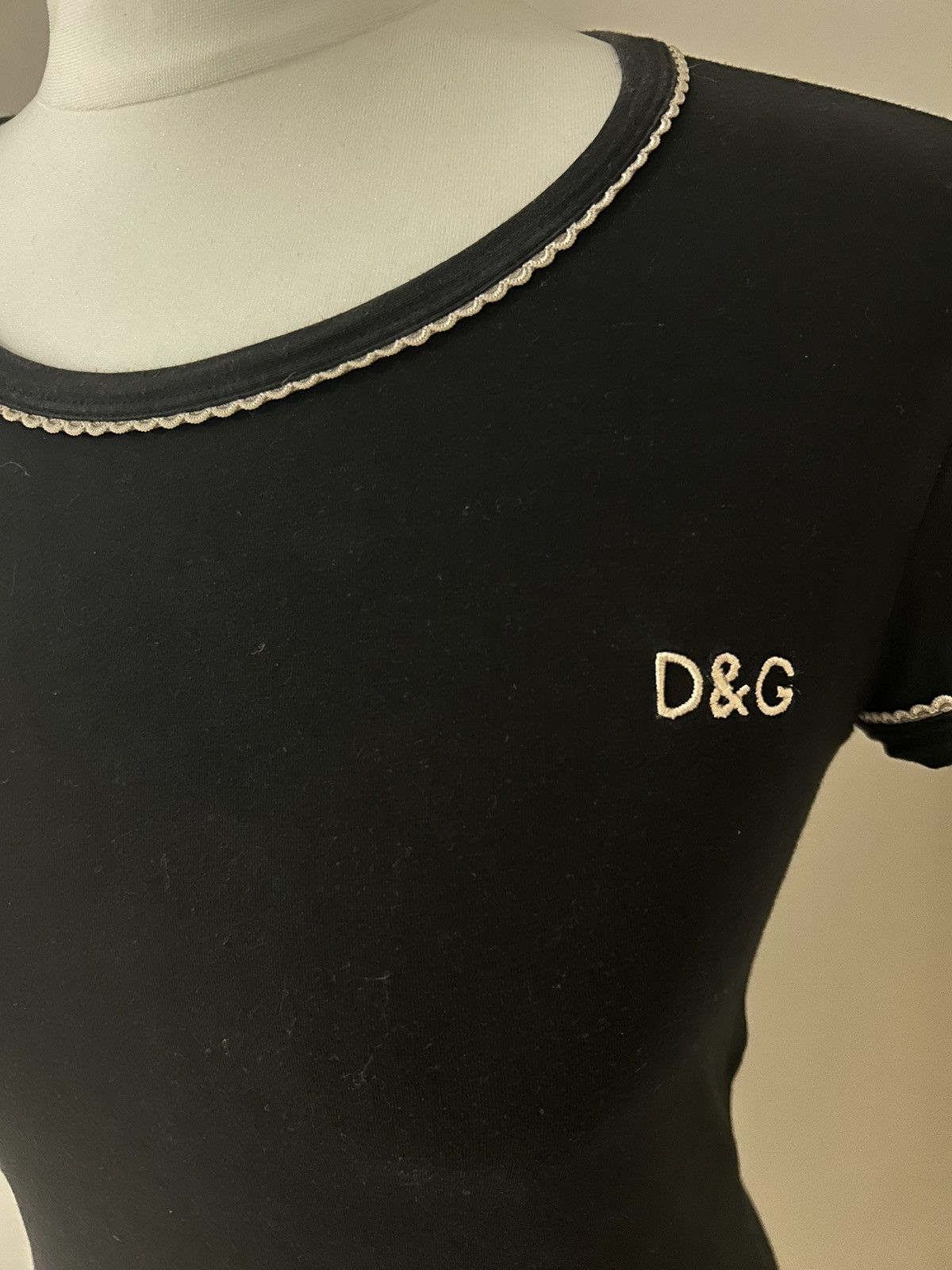 Dolce & Gabbana dolce gabanna black t-shirt underwear pyjama Size S / US 4 / IT 40 - 2 Thumbnail