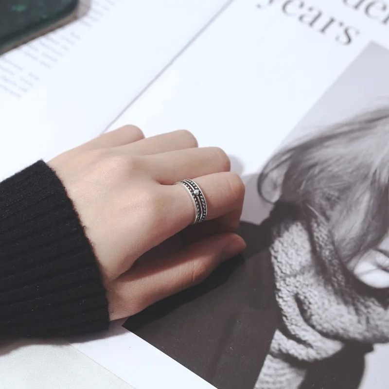 Japanese Brand × Jewelry × Vintage Retro Lux Ring Size ONE SIZE - 4 Thumbnail