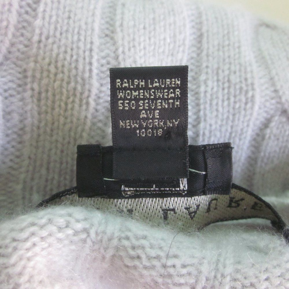 Ralph Lauren Black Label Ralph Lauren Black Label Cabled V-Neck Pullover Slim Fit Si Size S / US 4 / IT 40 - 9 Thumbnail