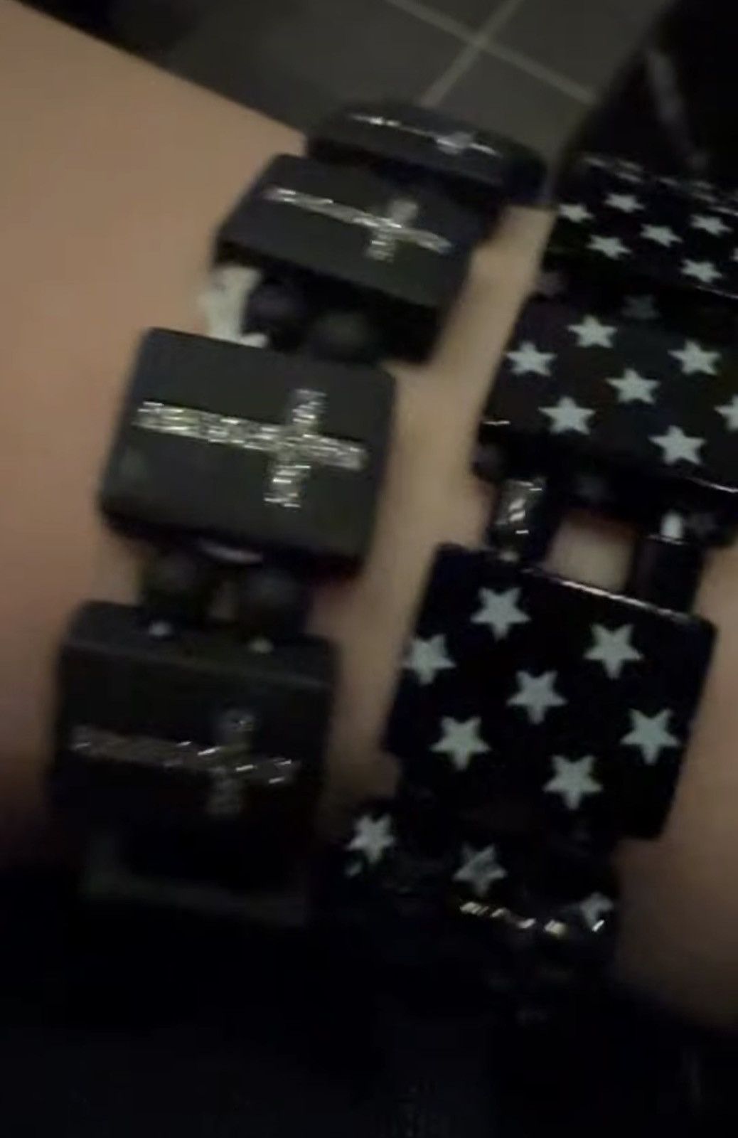 1199 Bazo 1199 Diamond Crosses Bracelet Size ONE SIZE - 4 Thumbnail