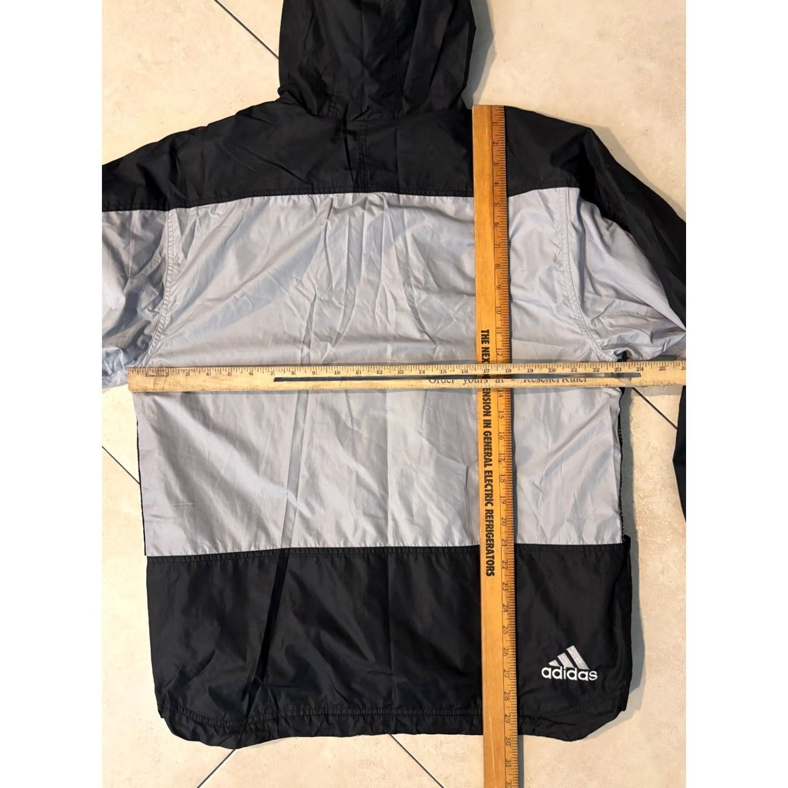 Adidas VINTAGE adidas Jacket Mens L Windbreaker Full Zip Size Size US L / EU 52-54 / 3 - 7 Thumbnail