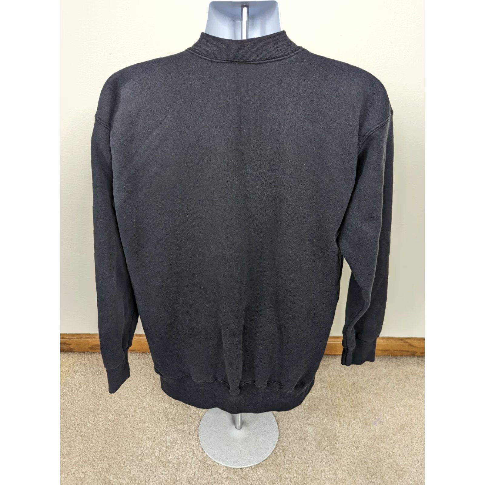 Nutmeg VINTAGE Green Bay Packers 90s Crewneck Sweatshirt NFL USA Made Men L Black Pullover Shirt Size US L / EU 52-54 / 3 - 4 Thumbnail
