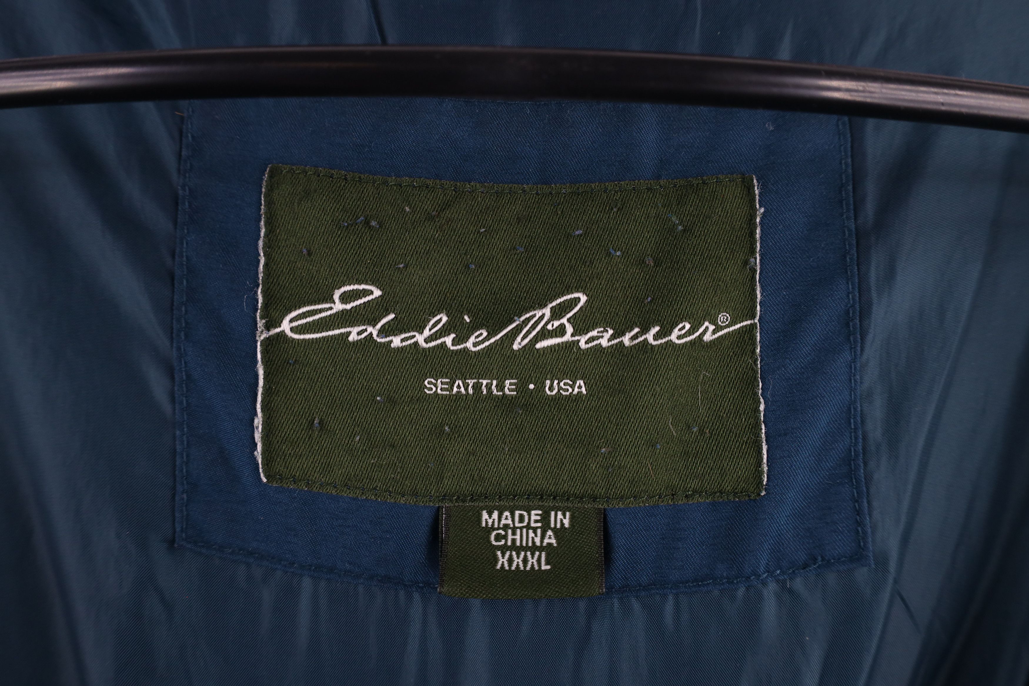 Eddie Bauer × Vintage Vintage Eddie Bauer Spell Out 550 Down Fill Puffer Jacket Size US XXL / EU 58 / 5 - 11 Thumbnail