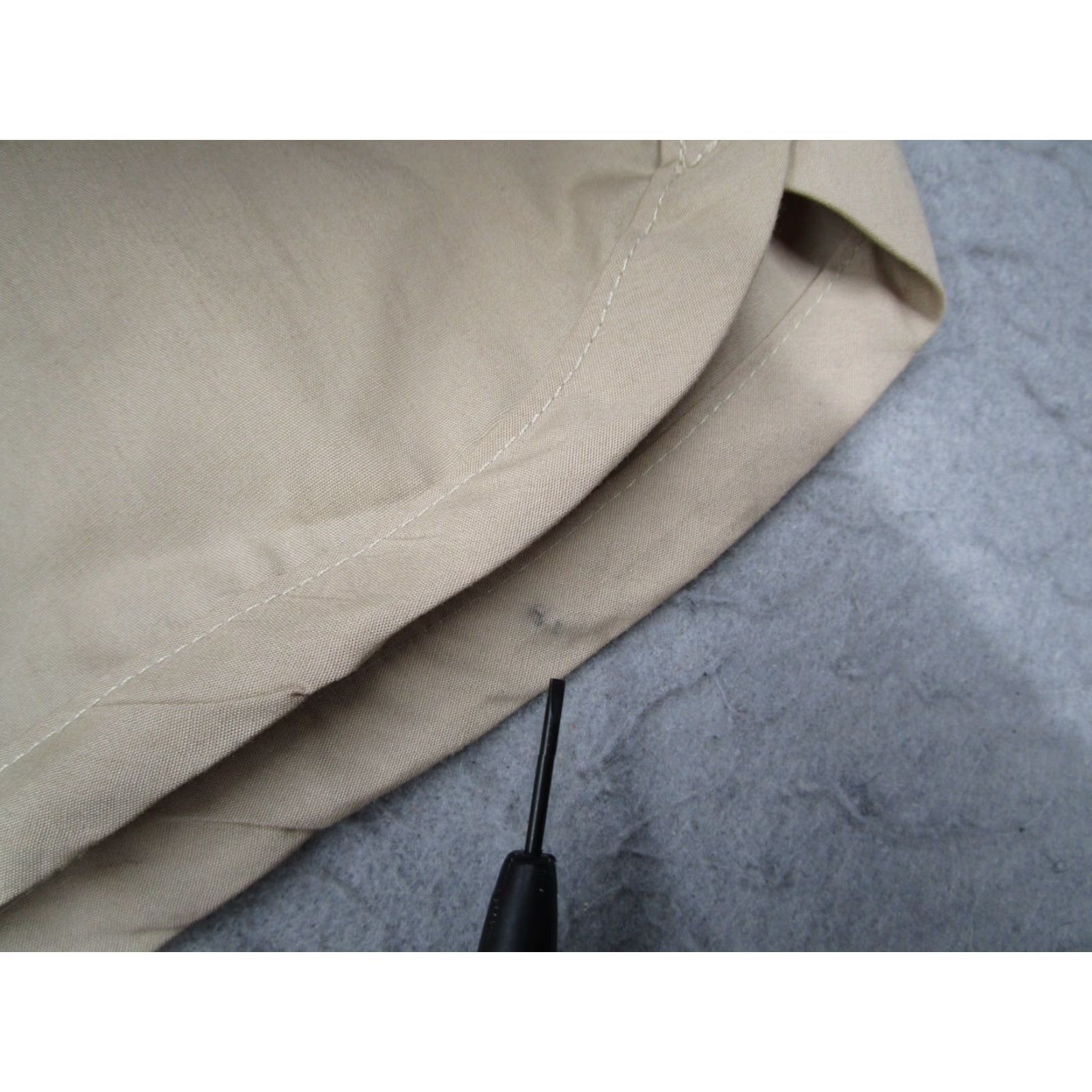 Vintage VINTAGE Stussy Shorts Mens 29 Beige Hop 12" Lightweight Skate Streetwear USA Size US 29 - 7 Thumbnail