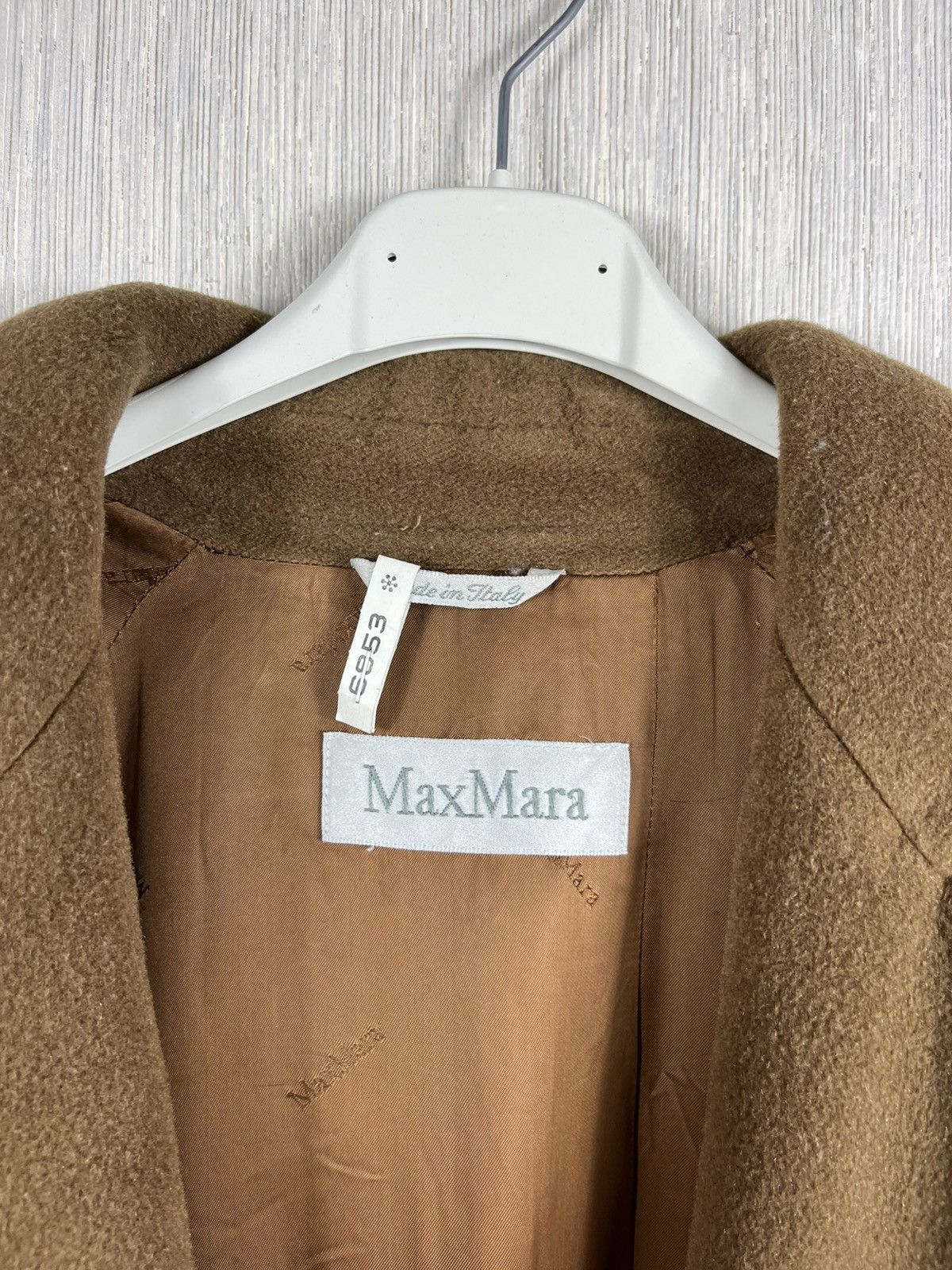 Max Mara Max Mara wool cashmere long coat luxury teddy bear old money Size M / US 6-8 / IT 42-44 - 11 Thumbnail