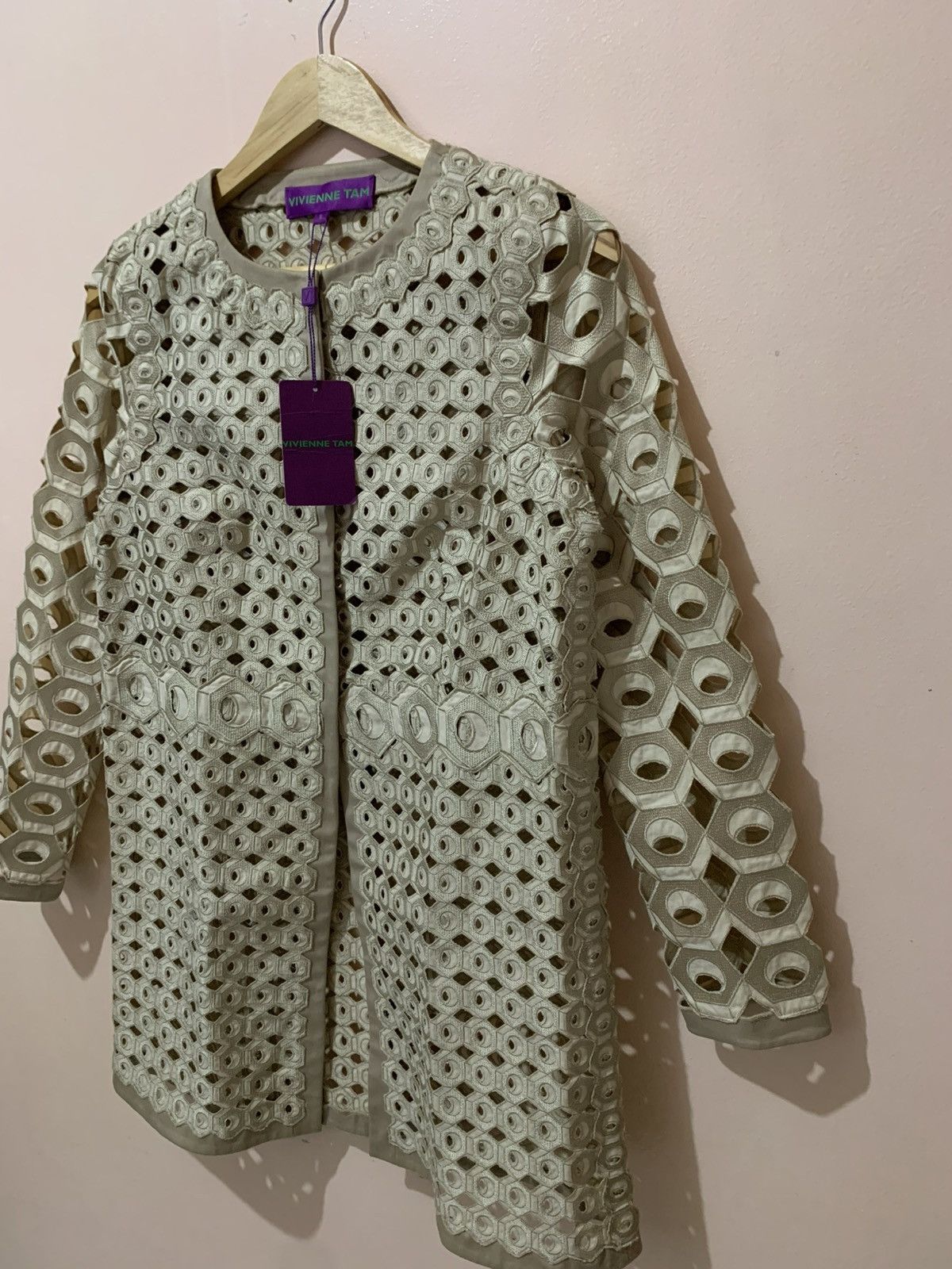 Vivienne Tam Vivienne Tam - S/S’13 - Geometric - Laser Cut - Coat Size S / US 4 / IT 40 - 8 Thumbnail