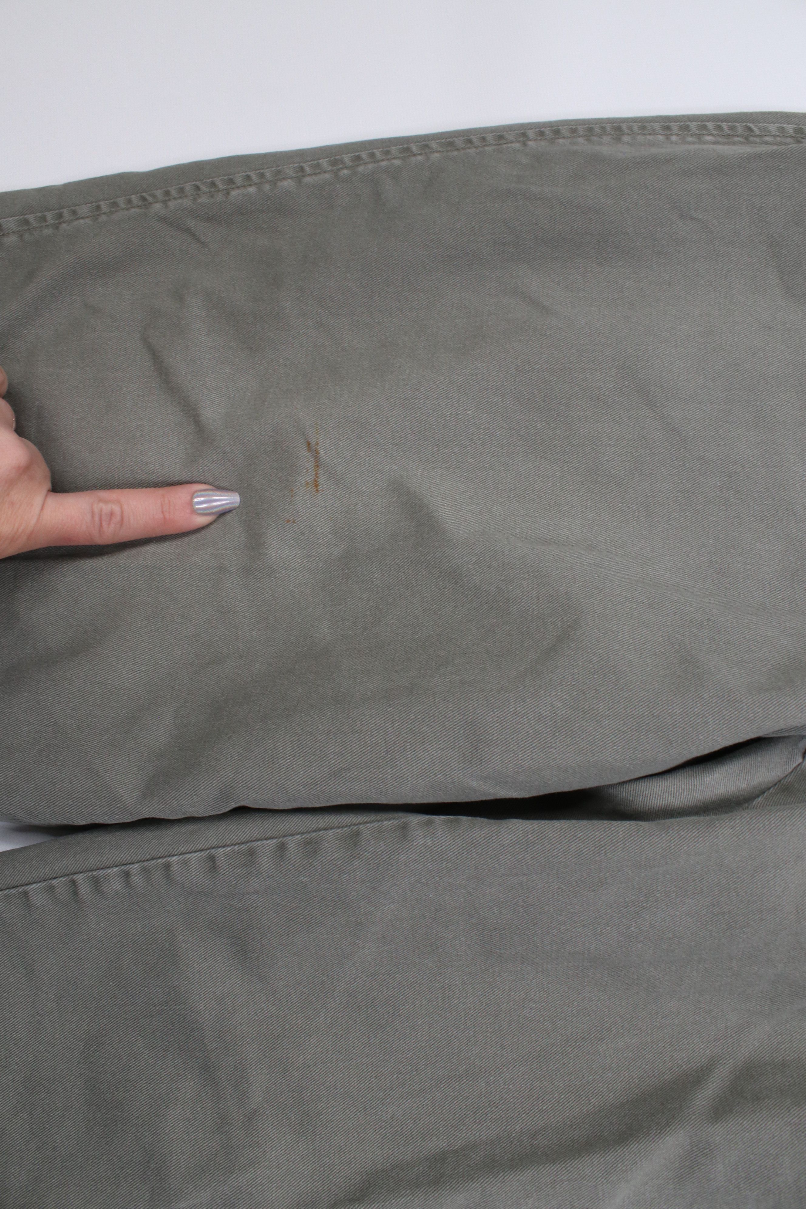 Polo Ralph Lauren Vintage 70s 80s Ralph Lauren Wide Leg Chino Pants Green USA Size US 36 / EU 52 - 6 Thumbnail