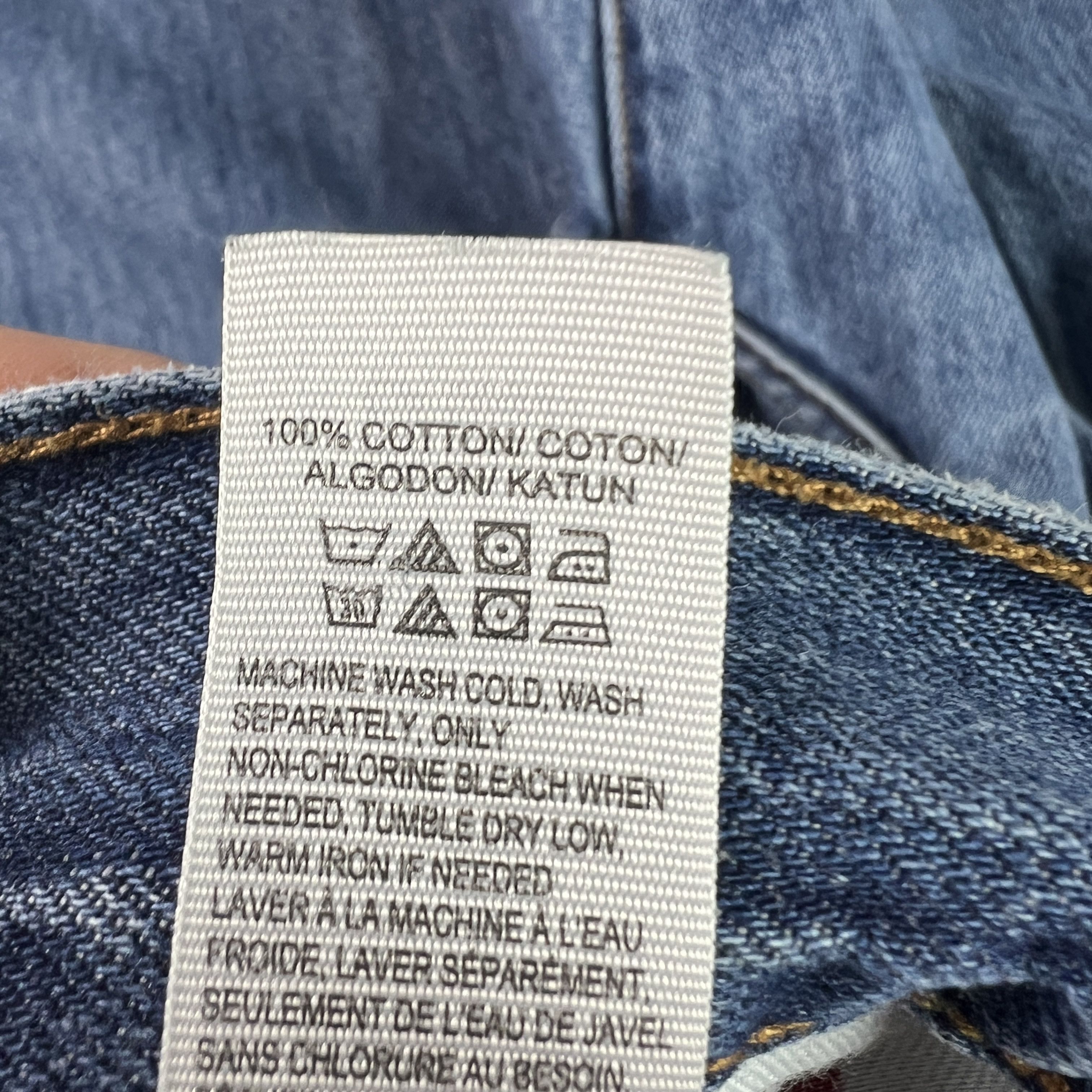 Lucky Brand Lucky Brand Jean 121 Heritage Slim Straight Blue Faded Denim Size US 34 / EU 50 - 11 Thumbnail