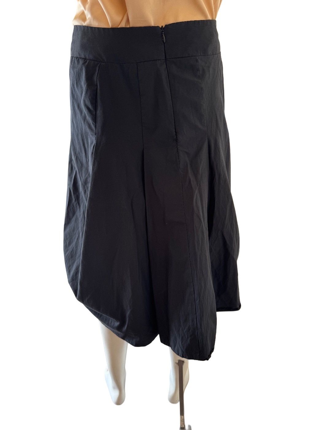 Vintage Ronen Chen women’s small designer black asymmetrical Size 28" / US 6 / IT 42 - 3 Thumbnail