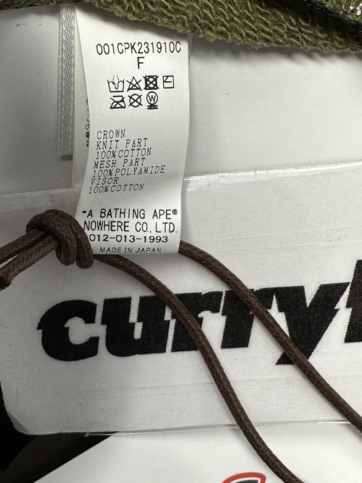 Bape BAPE X JOSHUA VIDES MESH CAP Size ONE SIZE - 8 Thumbnail
