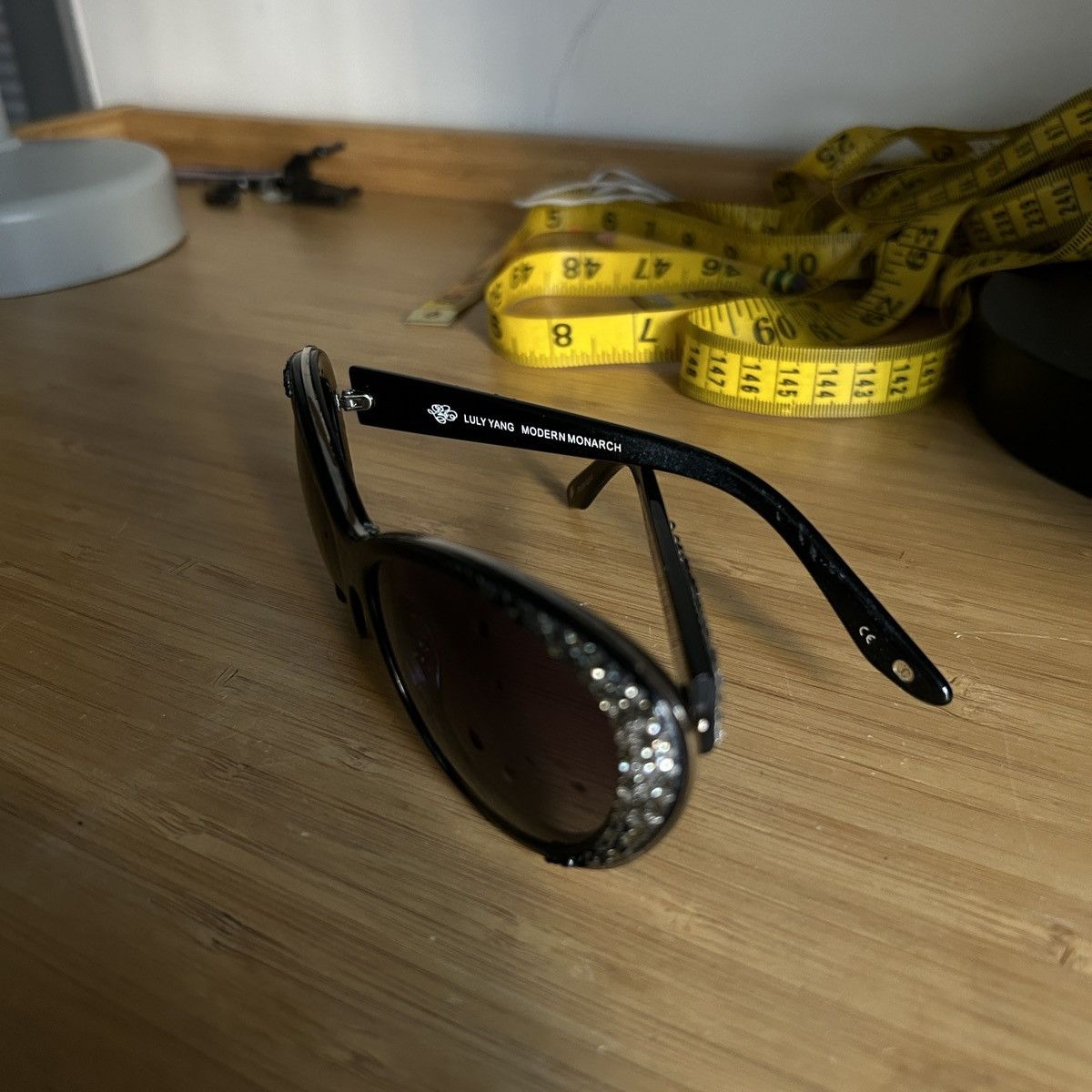 Other luly yang swarovski cat eye sunglasses Size ONE SIZE - 2 Thumbnail