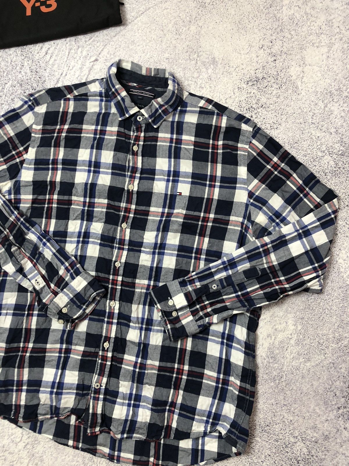 Tommy Hilfiger Men’s shirt Tommy Hilfiger size 2xl casual y2k japan Size US XXL / EU 58 / 5 - 2 Thumbnail