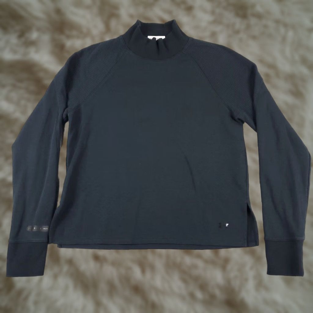 Under Armour Under Armour Hooded Sweatshirt Women Medium Black Pullover Activewear Size M / US 6-8 / IT 42-44 - 1 Thumbnail