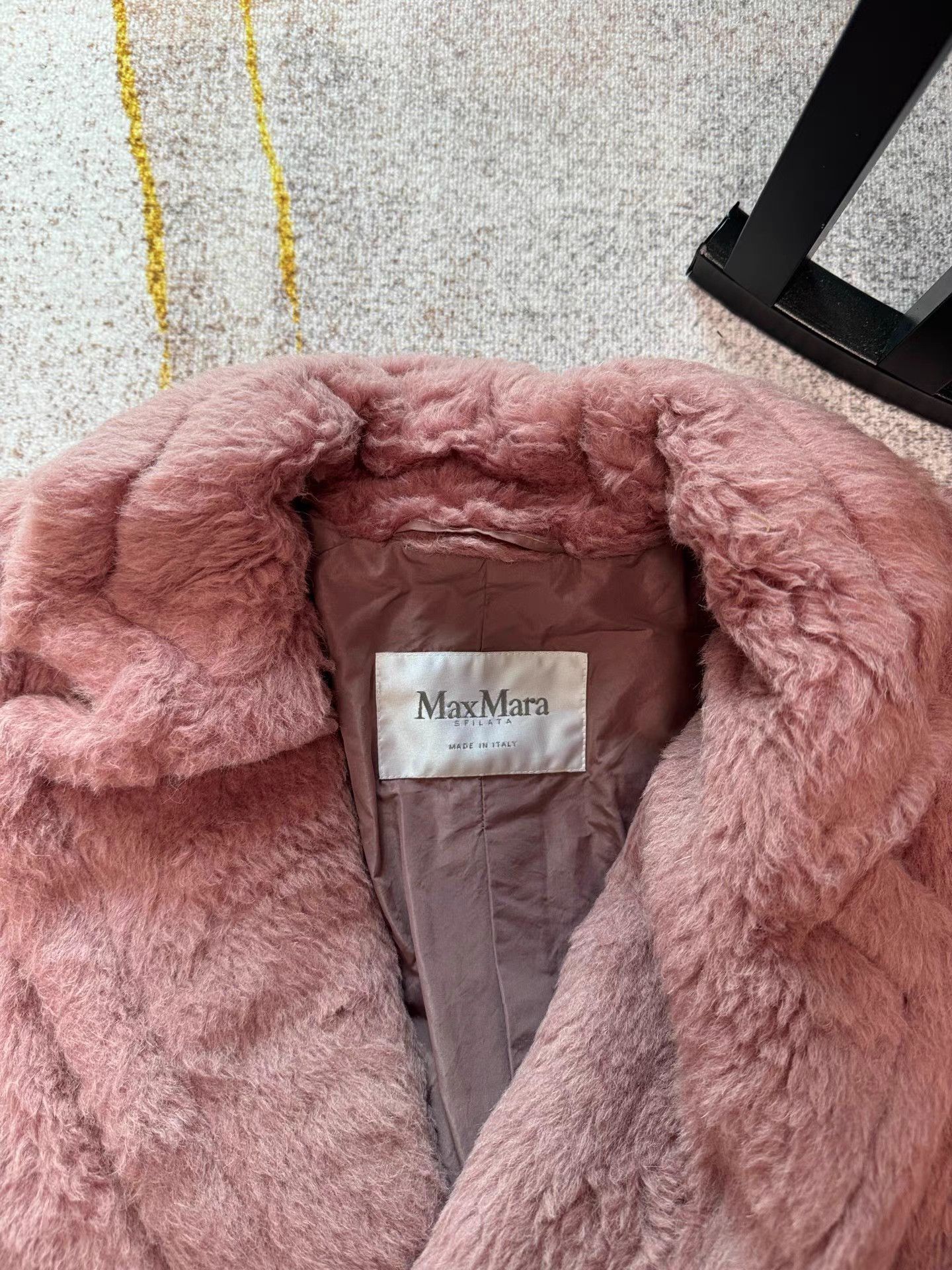 Max Mara MaxMara ZITTO Teddy Double-Breasted Coat K6 Size XXS / US 00 / IT 34 - 4 Thumbnail