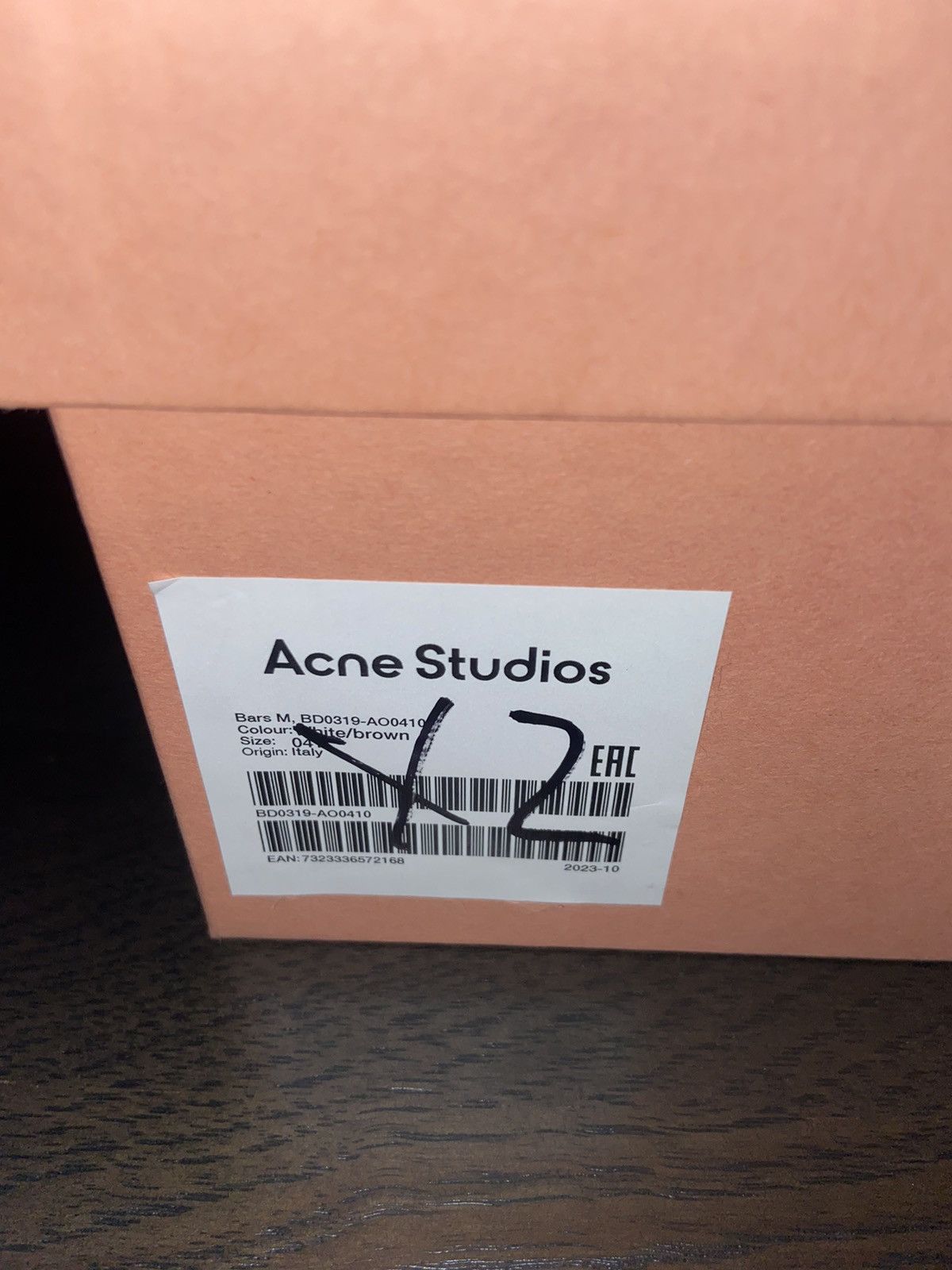 Acne Studios Acne Studio Bars Sneakers Size US 8.5 / EU 41-42 - 8 Thumbnail