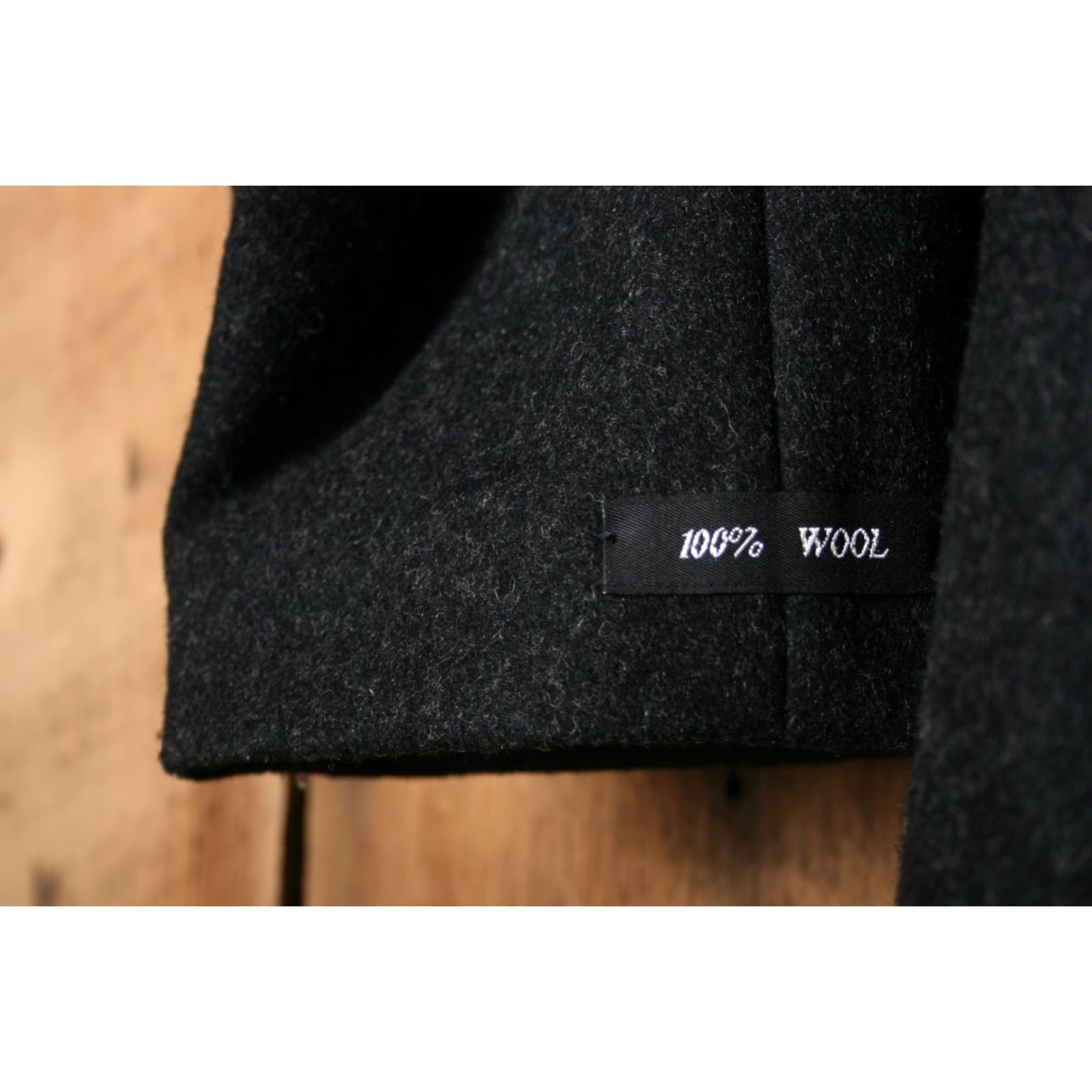 Vintage VINTAGE Stephanie Mathews Coat Overcoat Women 20P 100% Wool Charcoal Gray Long Button Winter Fall Mens Womens Size 3XL / US 20-22 - 6 Thumbnail